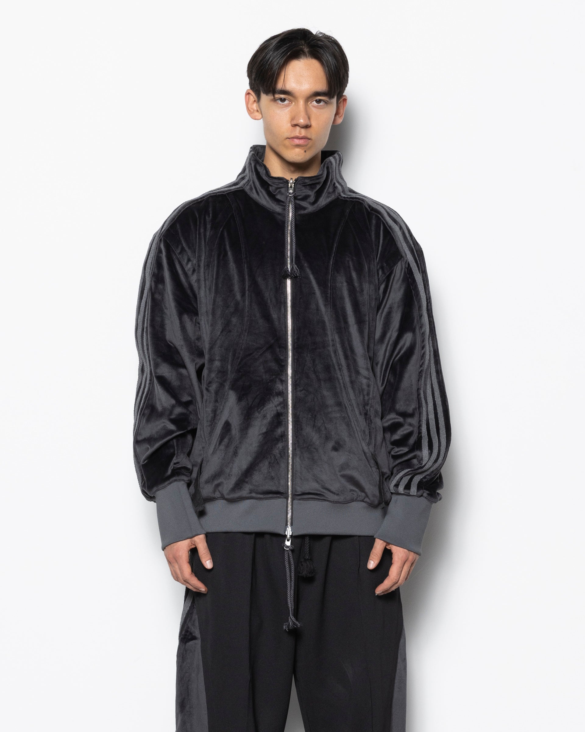 ADI006 Track Jacket in Black