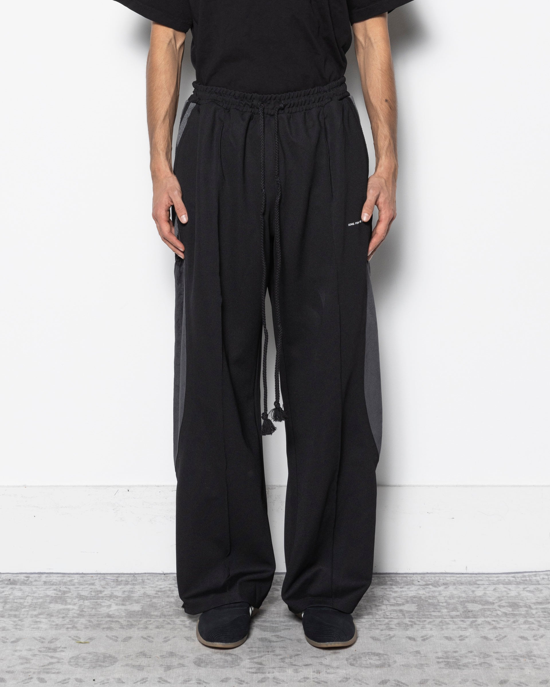 ADI006 Track Pant in Black