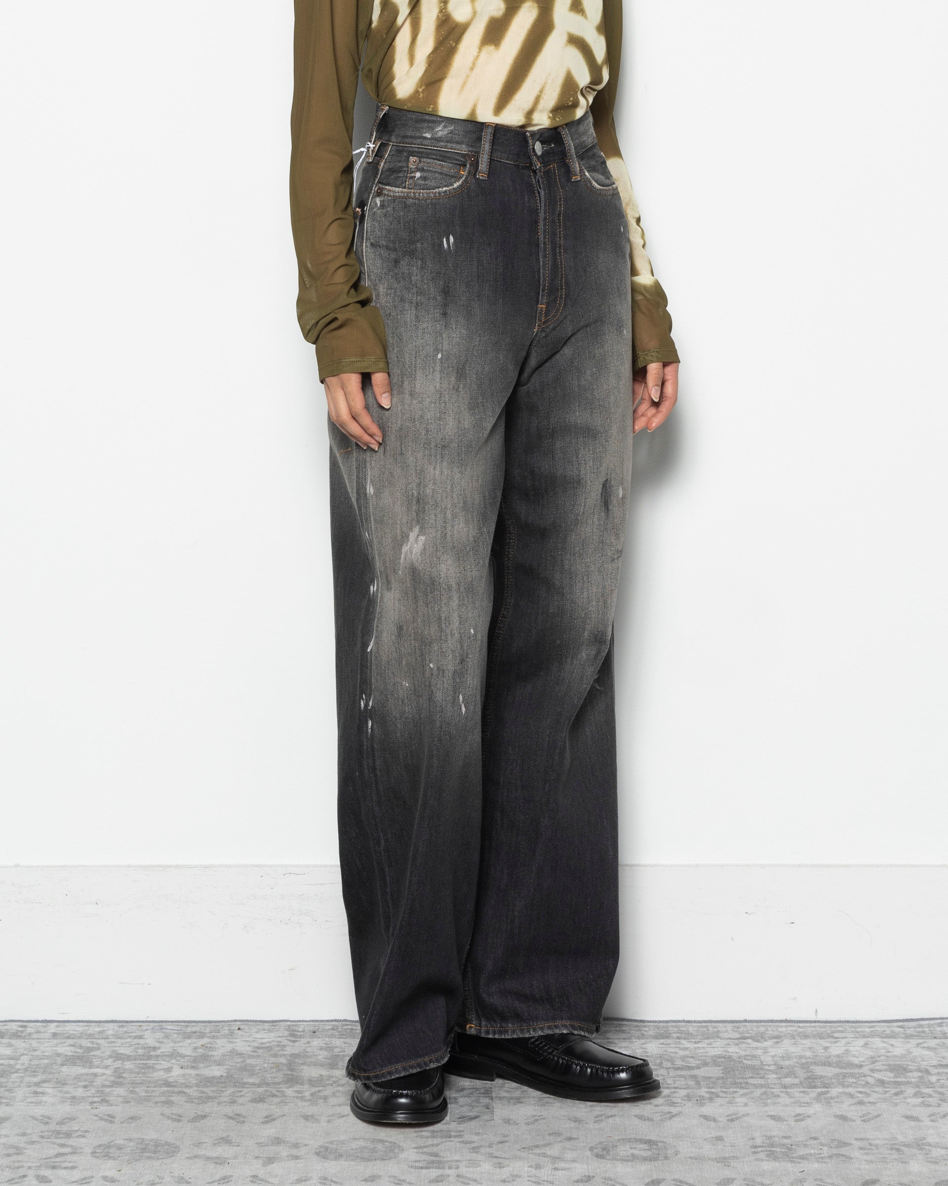Acne Studios 1981 Denim in Black Trafalgar | Roden Gray