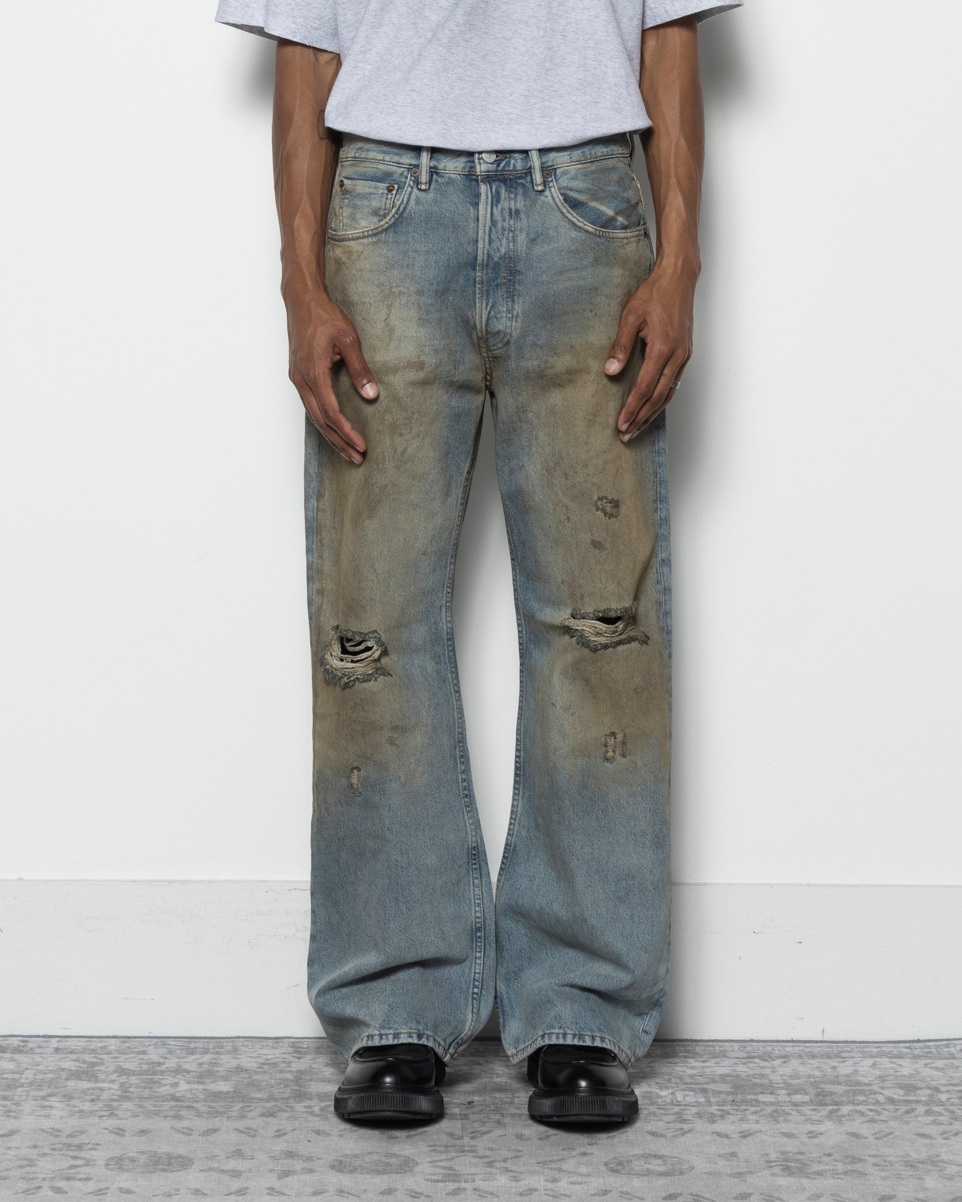 Acne Studios「2021M Penicillin」 Acne Studios - Regular fit jeans - 2021M - Mid Blue