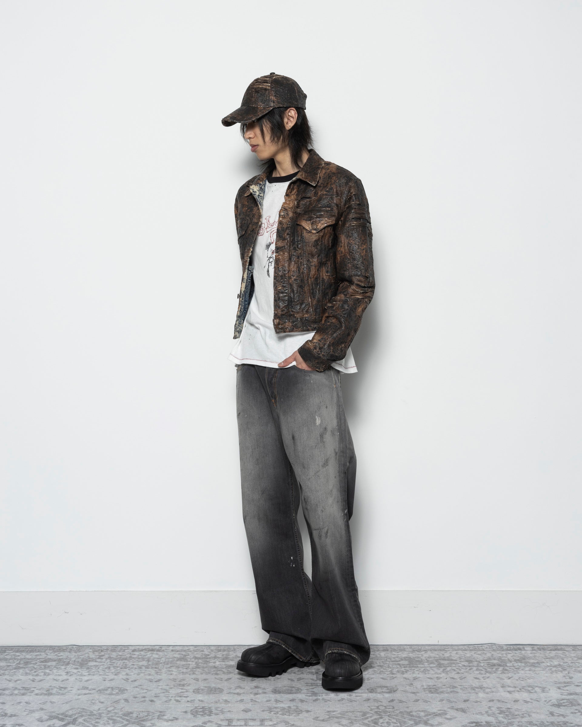 2021M Regular Fit Jeans in Black Trafalgar