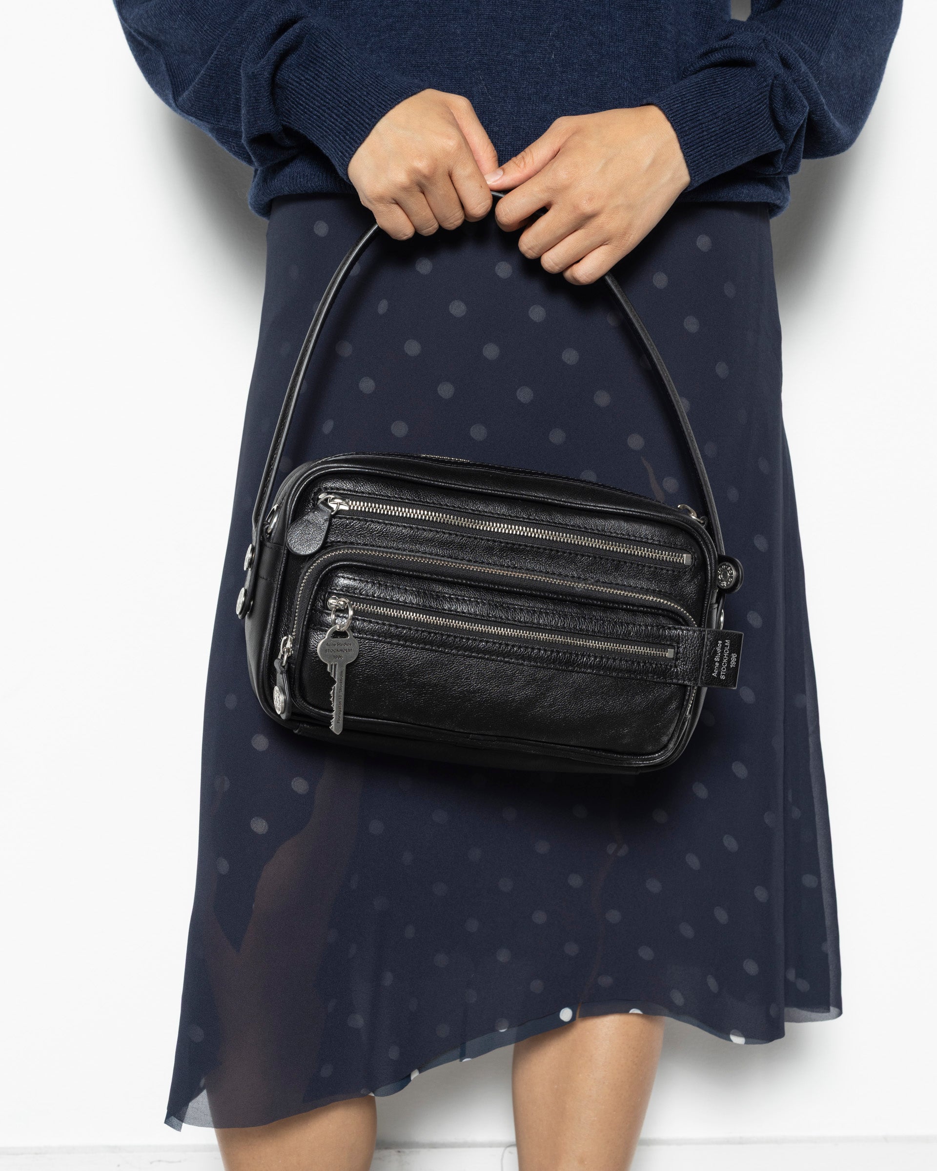 Camero Party Shoulder Bag in Black