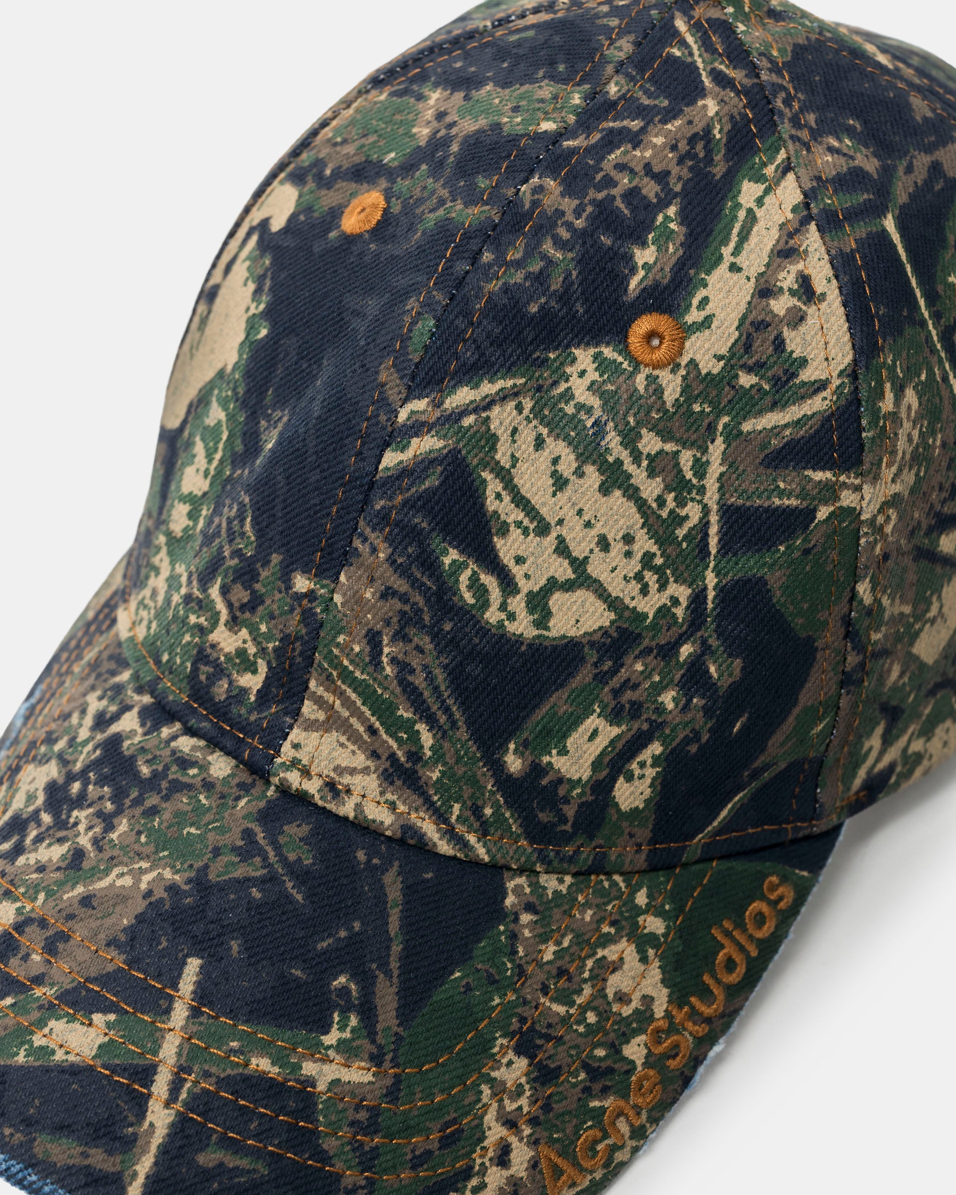Cotton Ripstop Cap in Brown