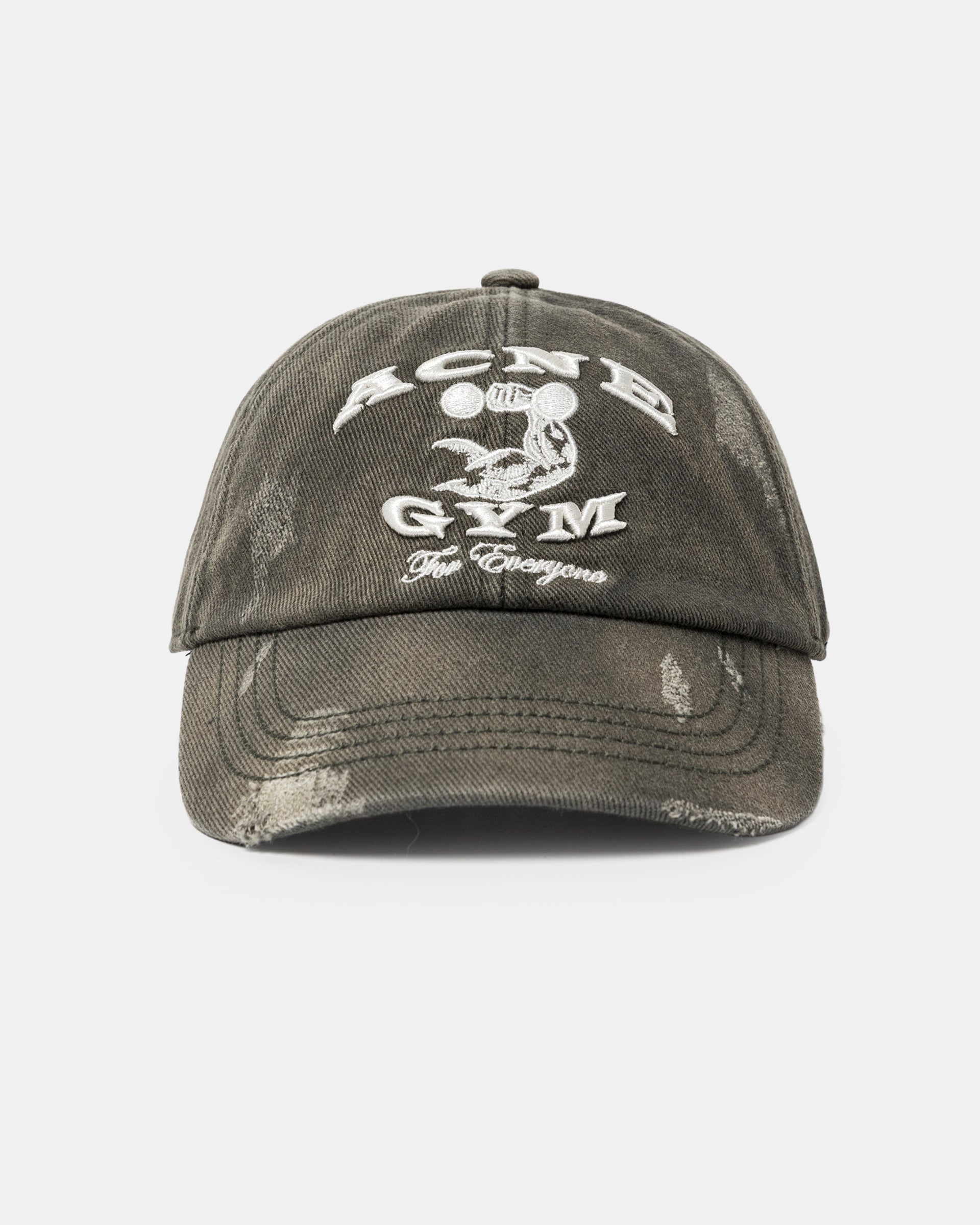 Logo Cap in Asphalt Grey