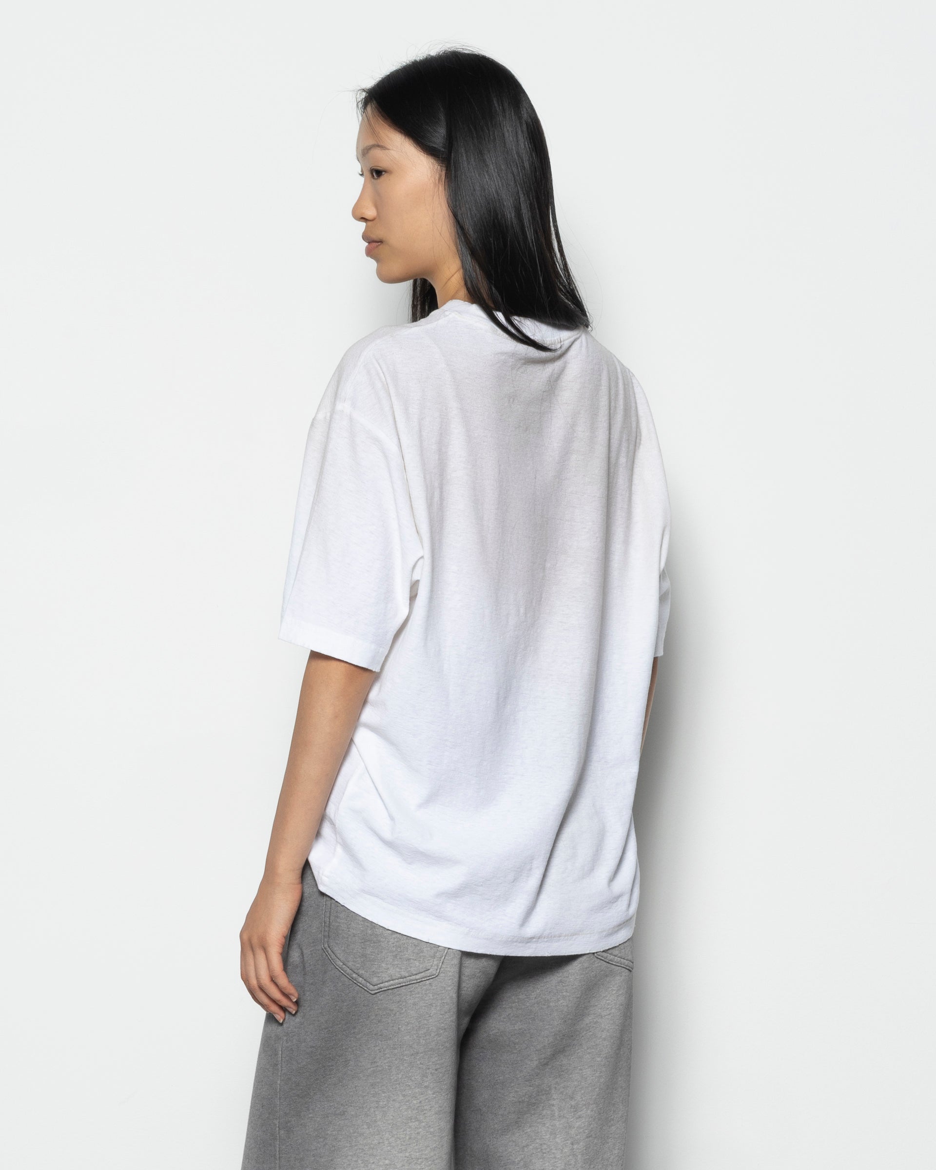 Logo T-Shirt in Dusty White