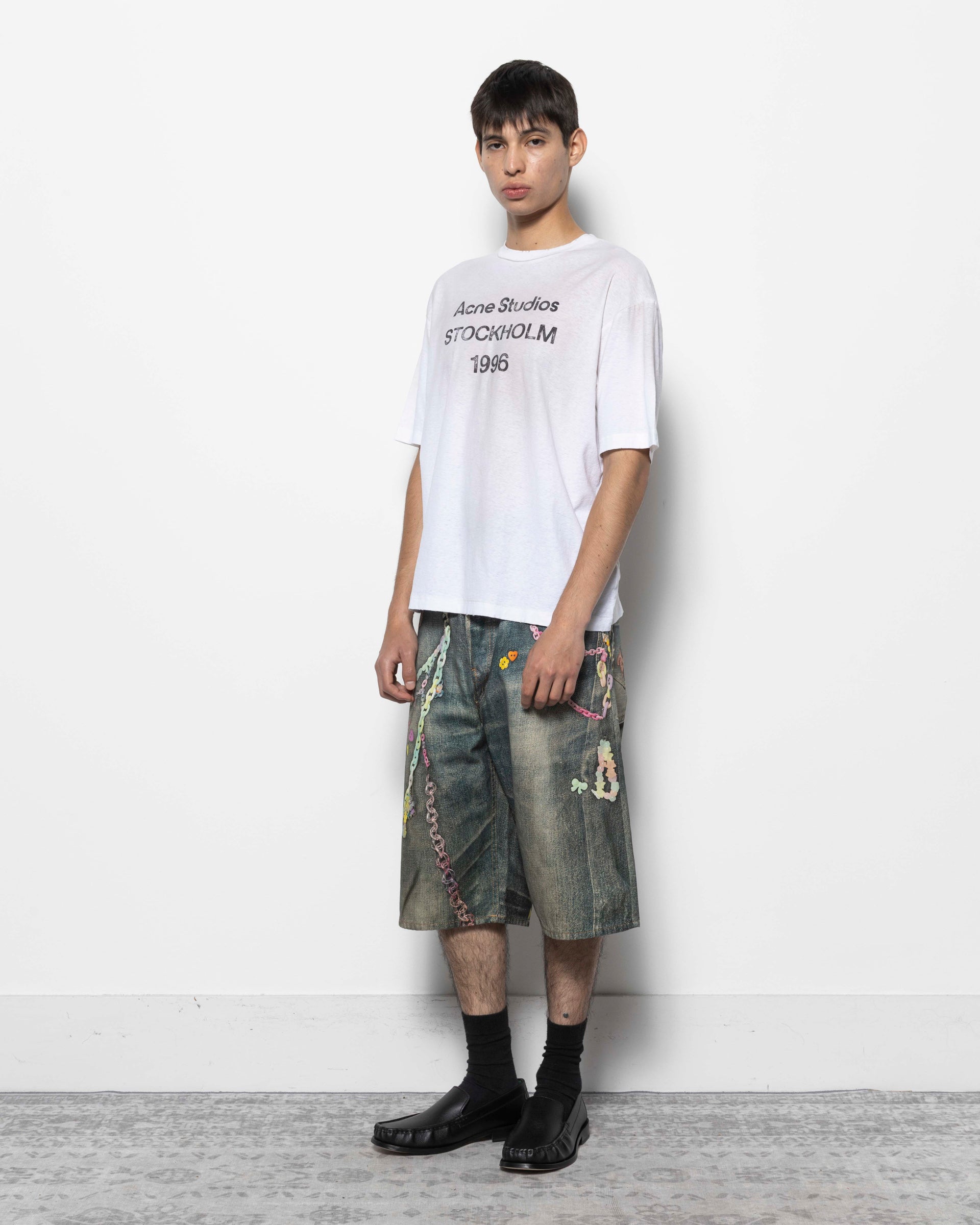 Logo T-Shirt in Dusty White