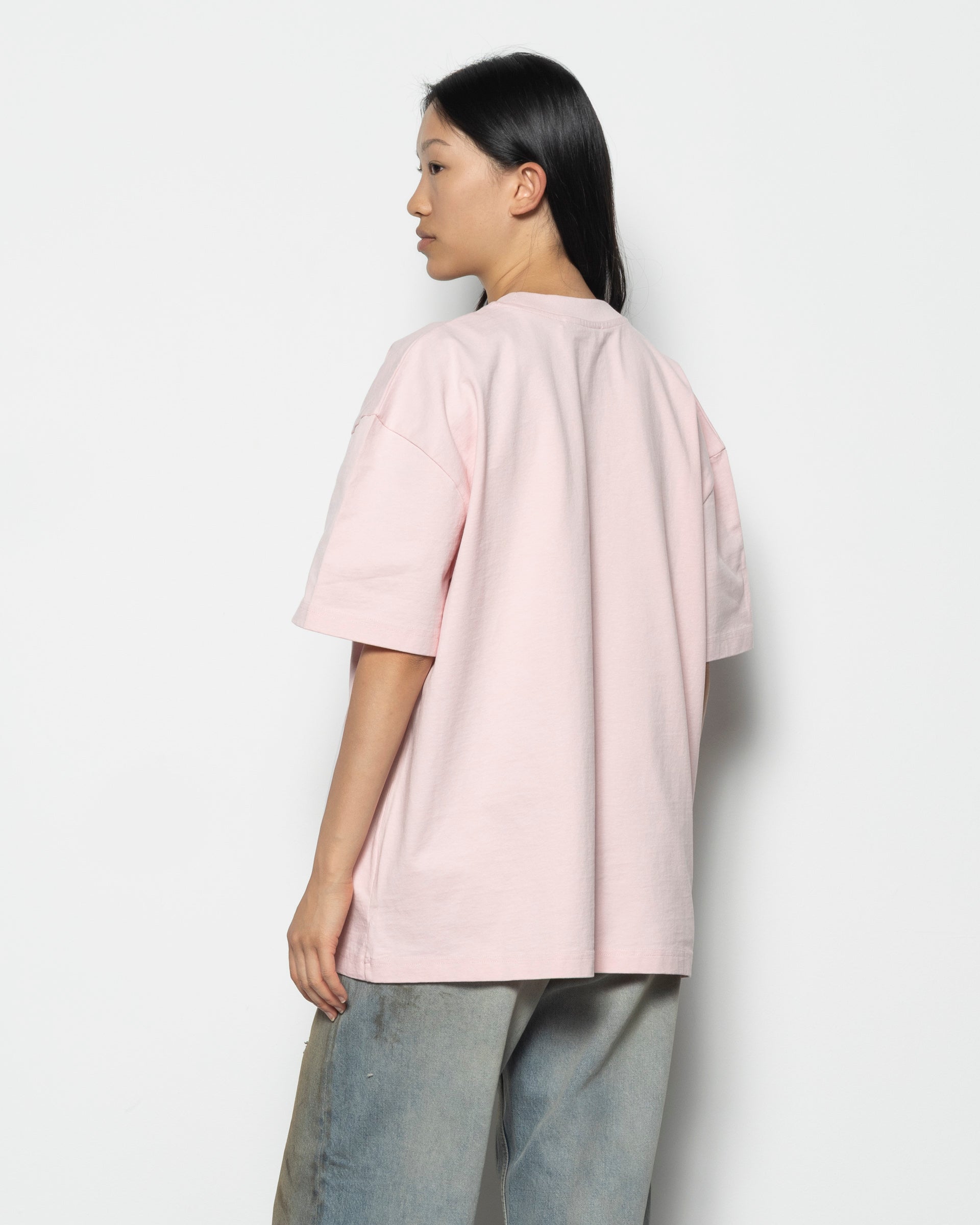 T-Shirt Logo in Innocent Pink