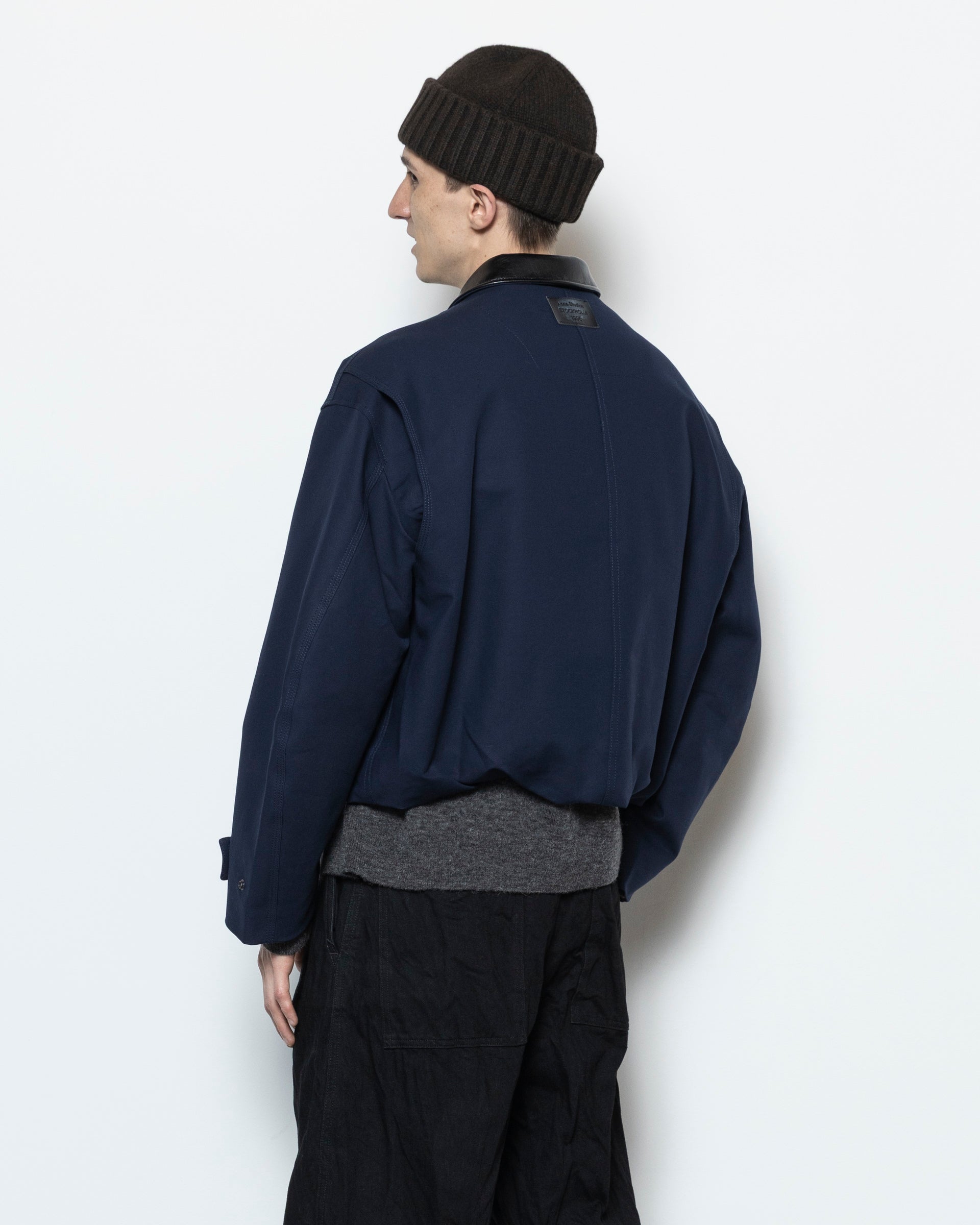 Twill Jacket in Navy