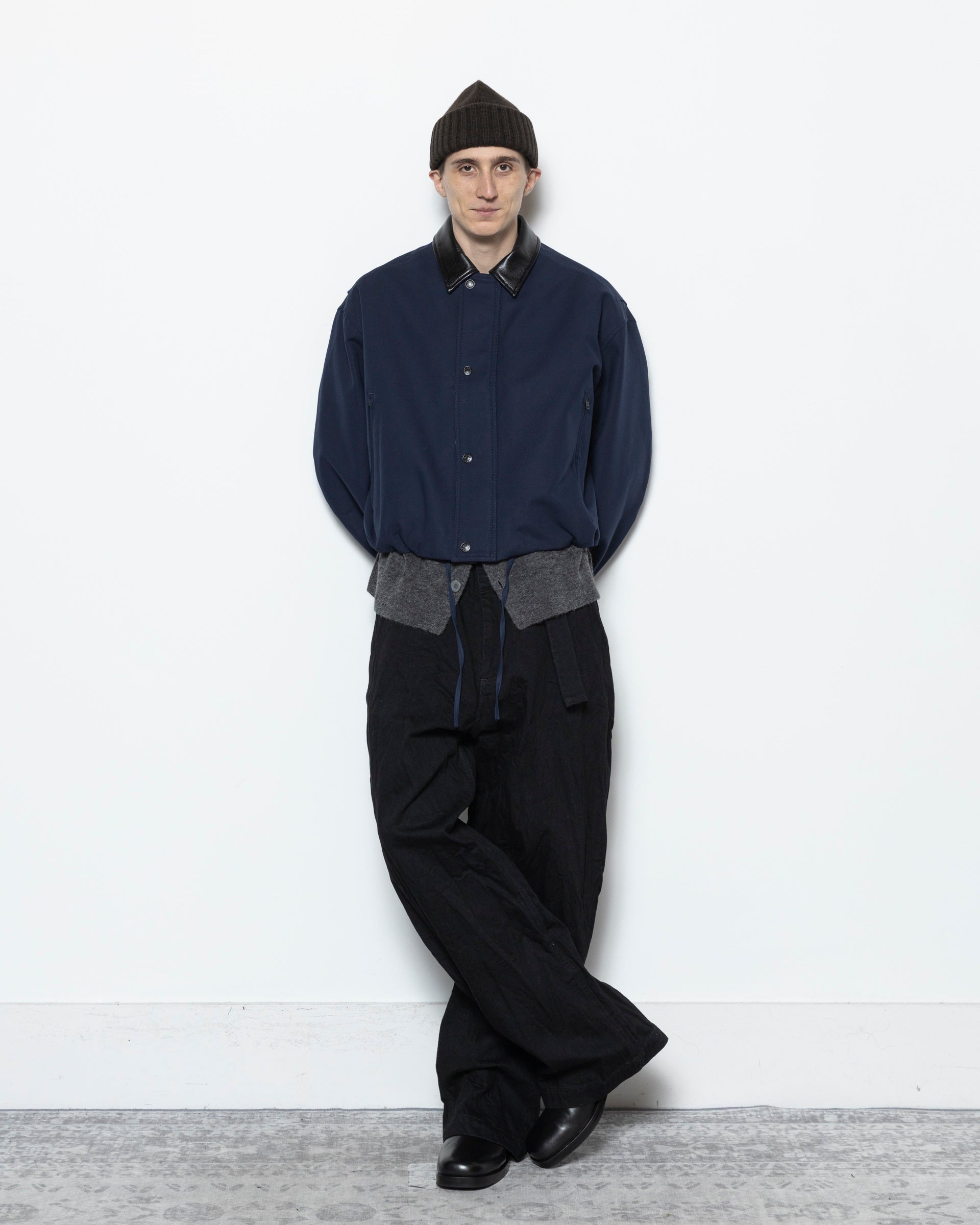 Twill Jacket in Navy