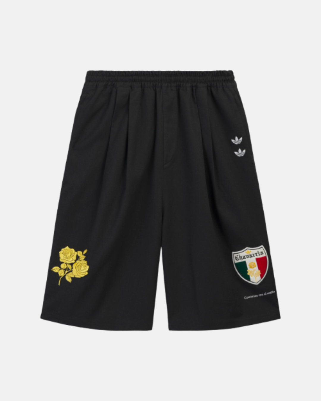Chavarria Long Twill Short in Black