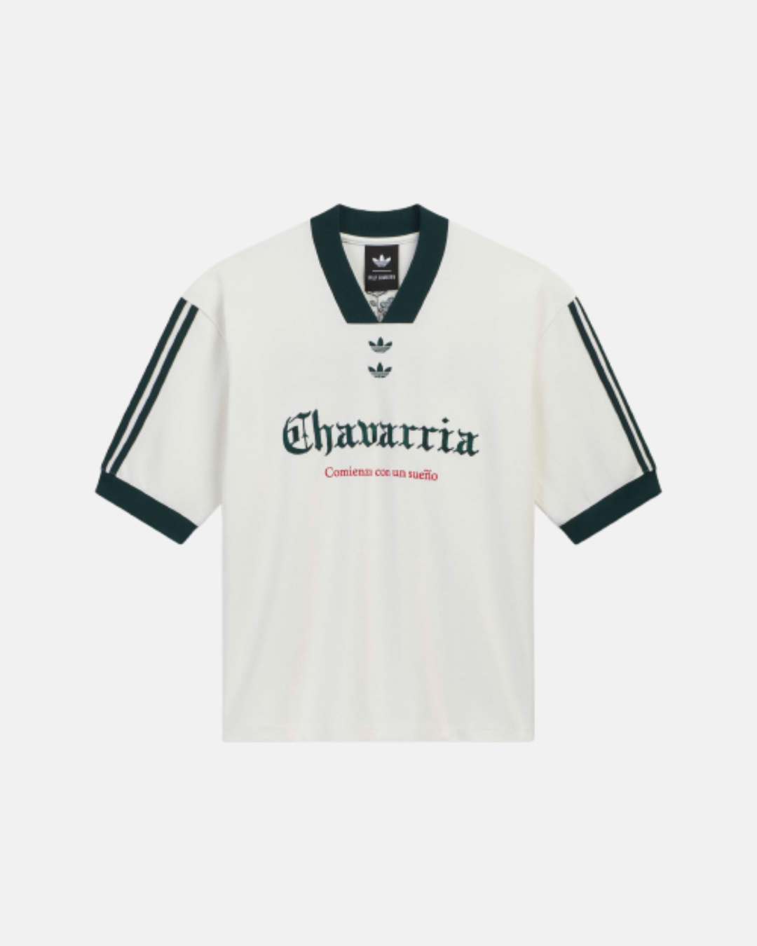 Chavarria Soccer Tee in White