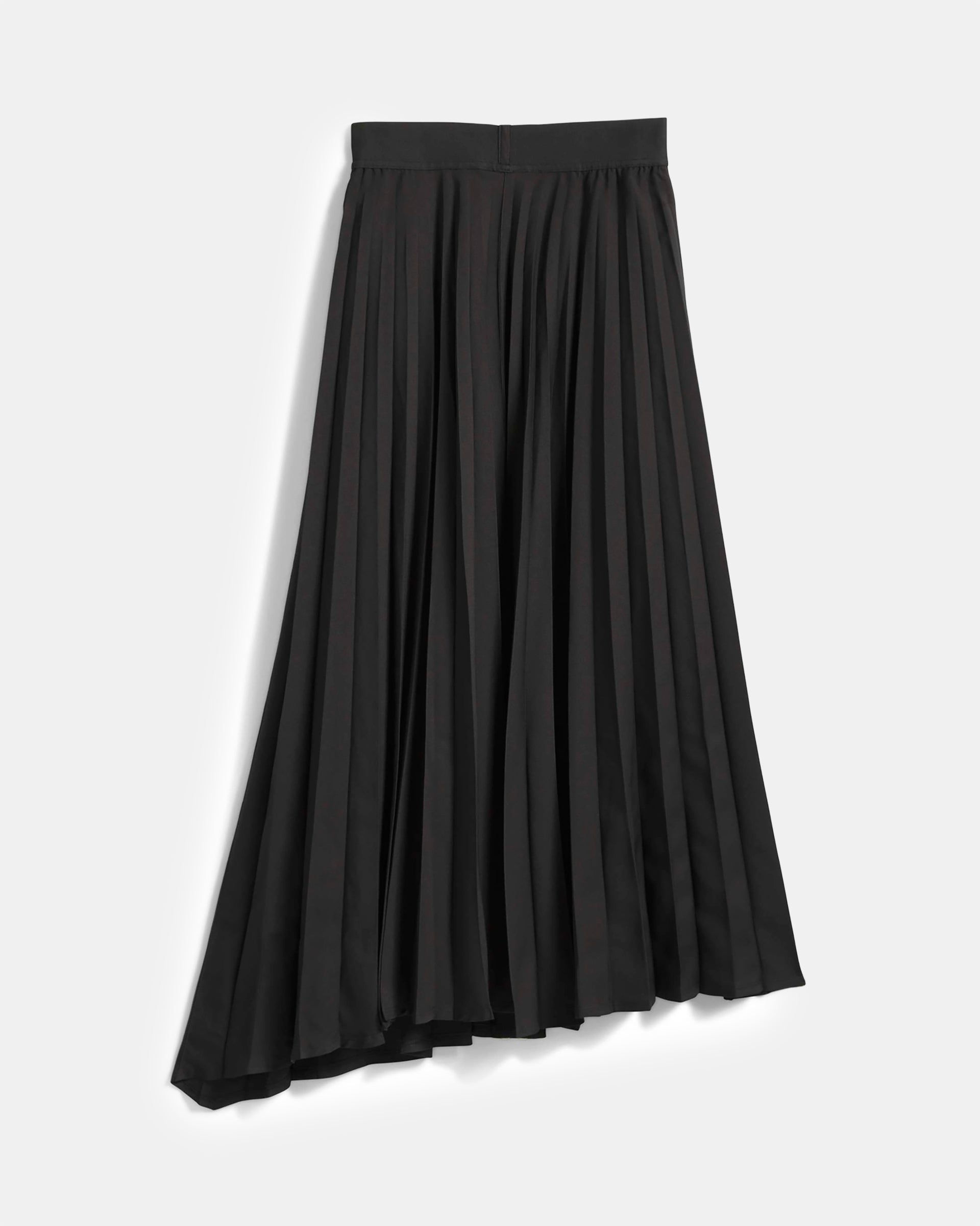 Willy Chavarria Dazzle Pleat Skirt in Black