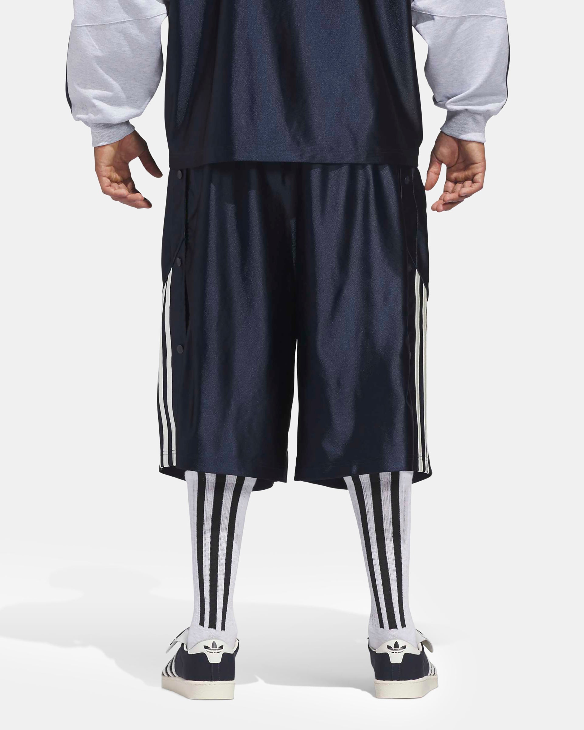 Willy Chavarria Dazzle Shorts in Legend Ink