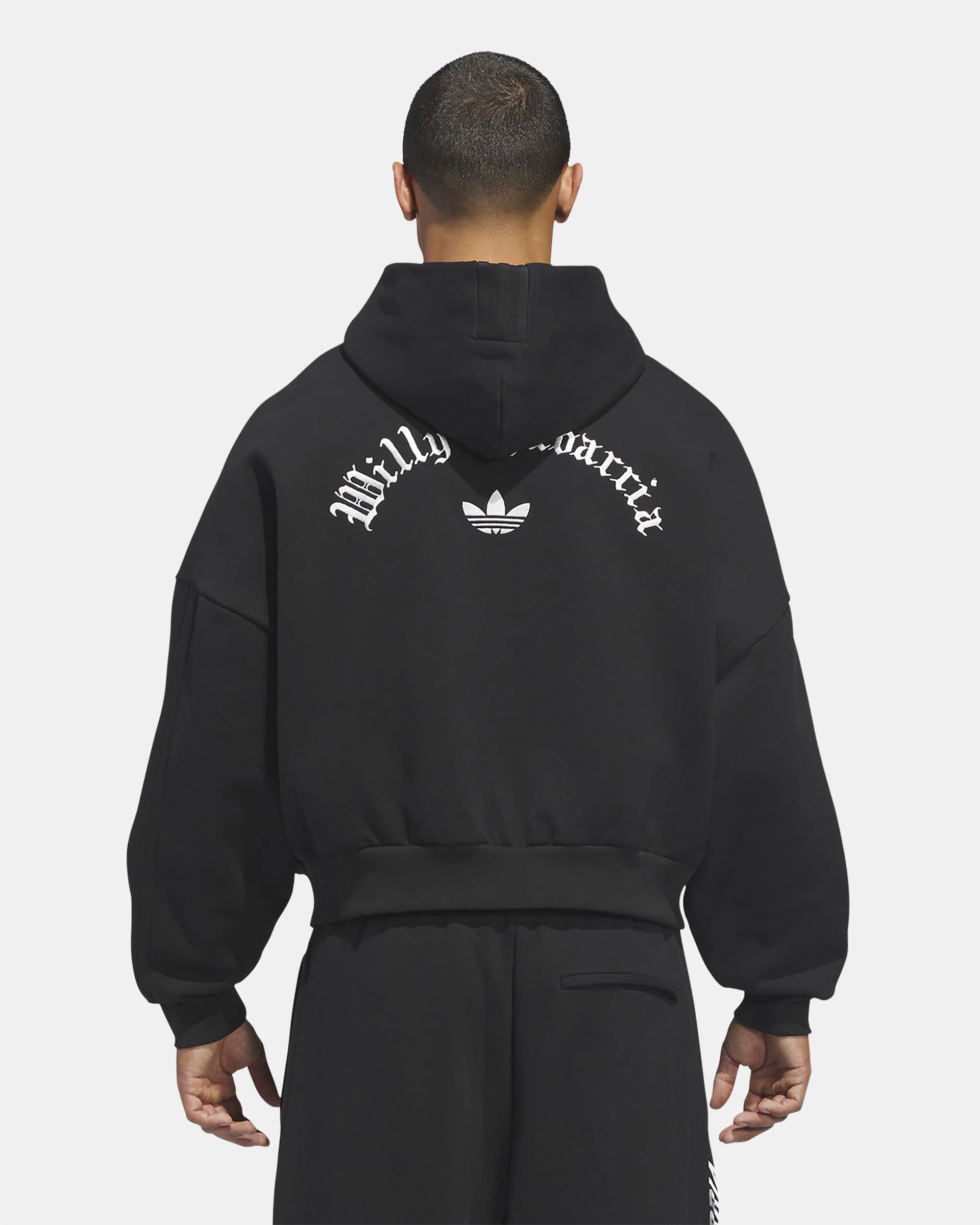 Adidas x Willy Chavarria Zip Hoodie in Black | Roden Gray