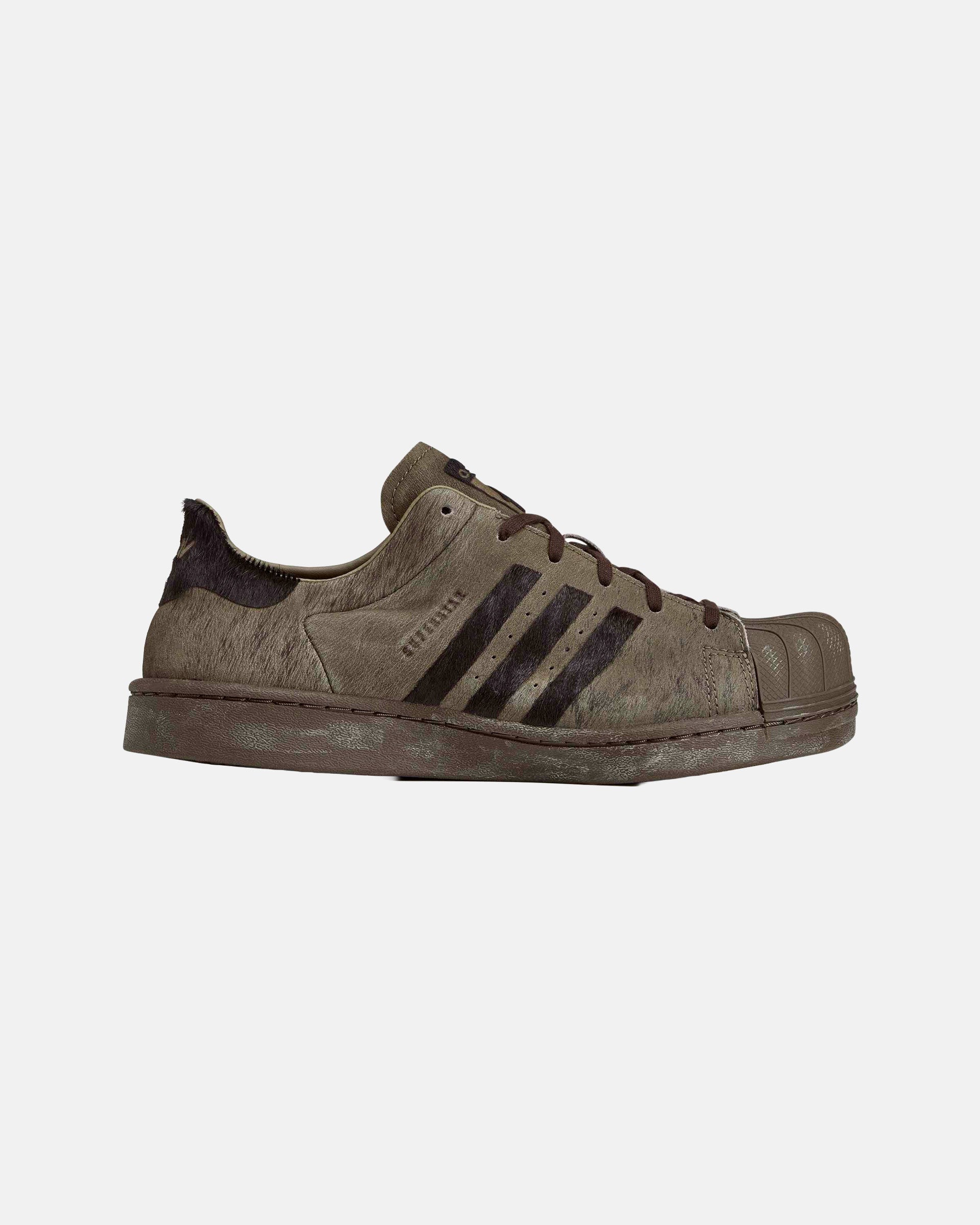 Adidas SST by AVAVAV Shoes in Dark Brown