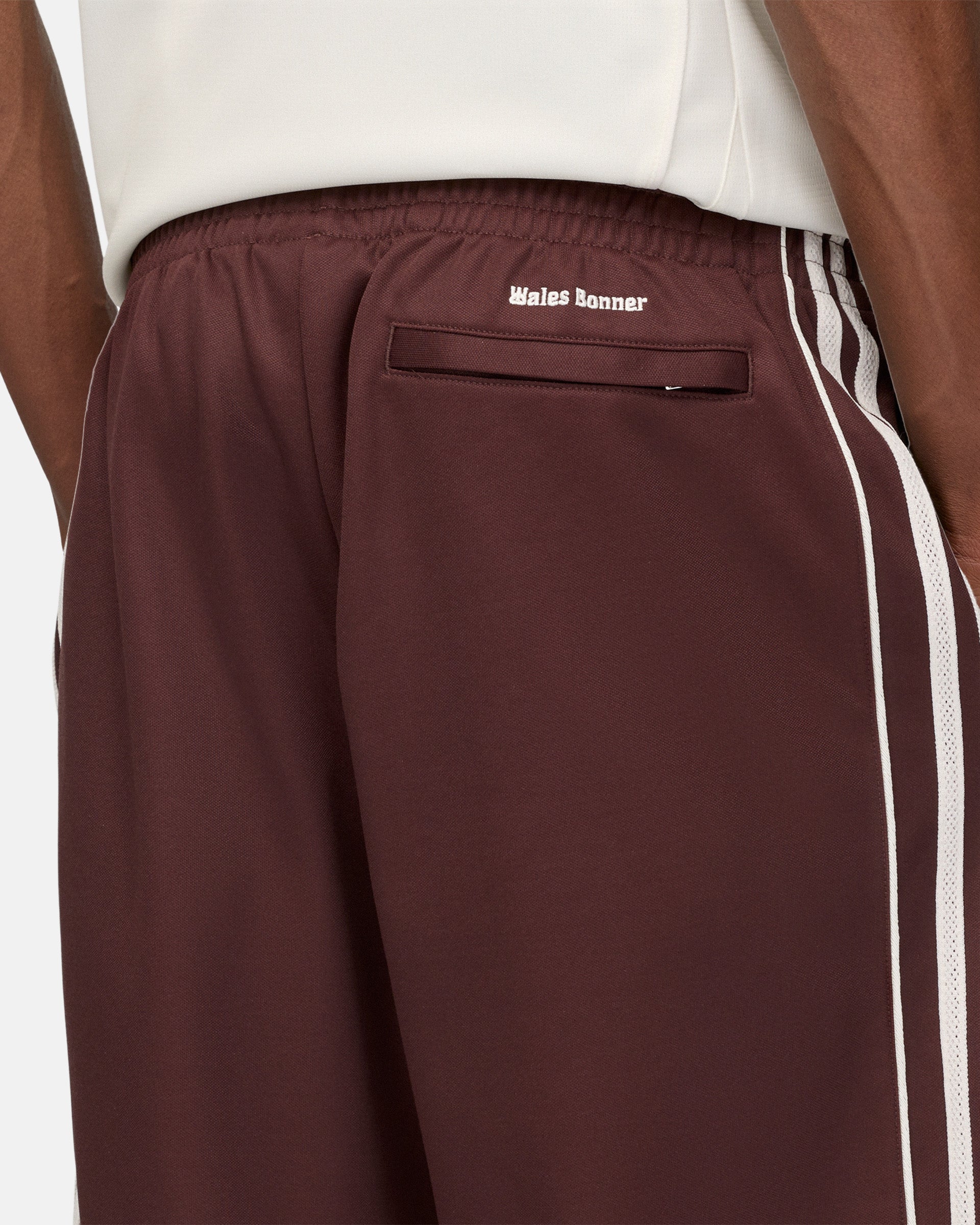 Wales Bonner Track Pants in Shadow Brown