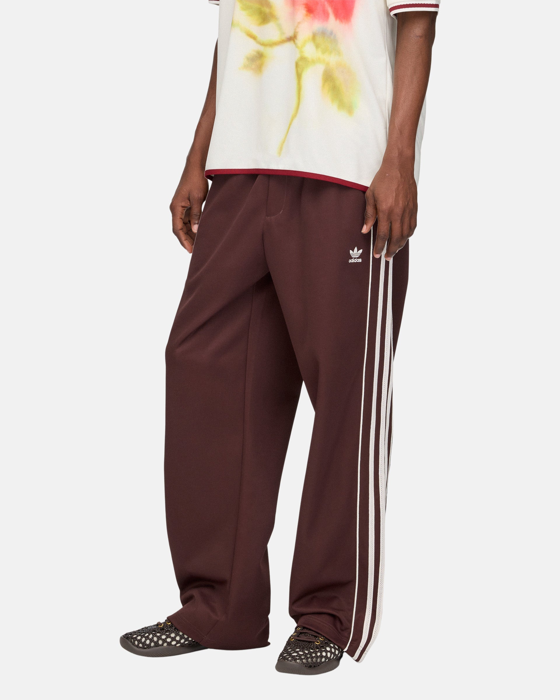 Wales Bonner Track Pants in Shadow Brown