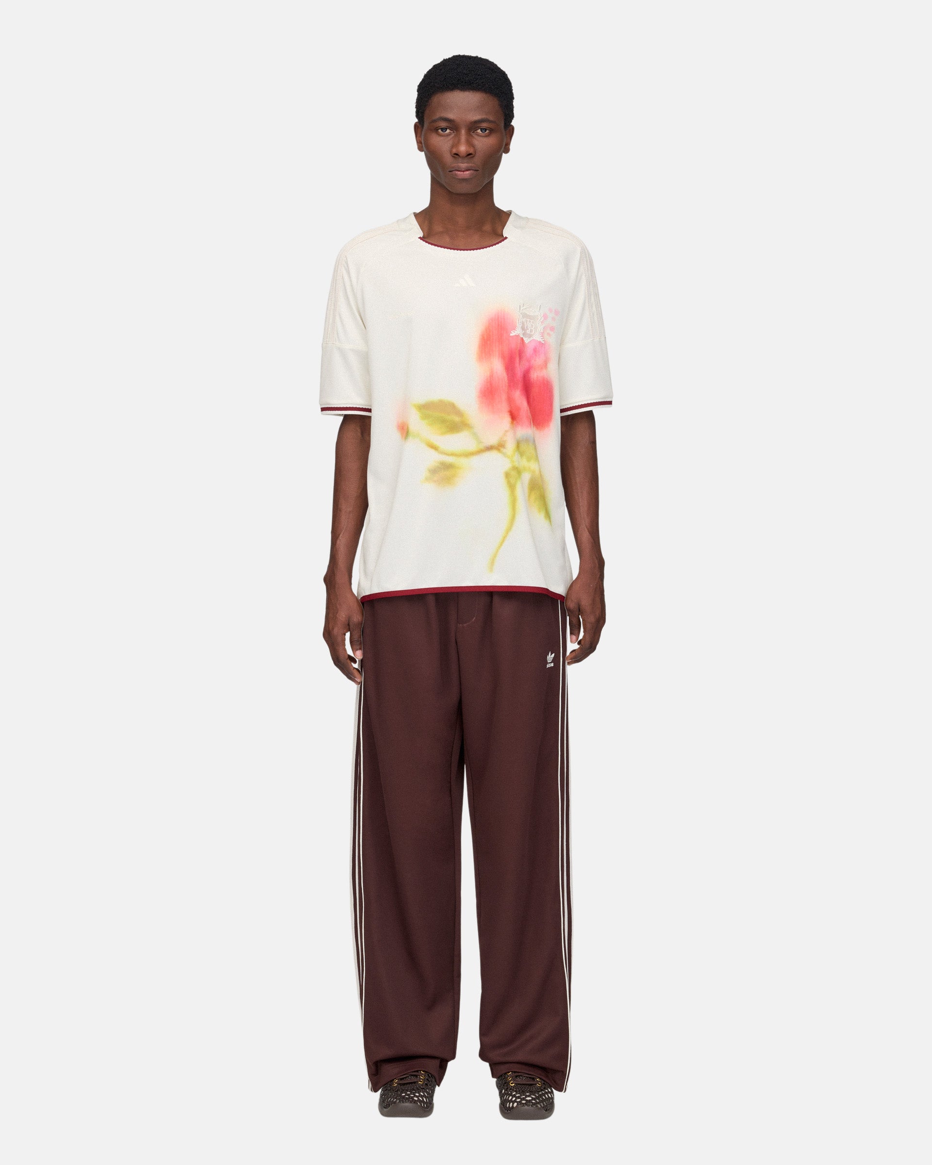 Wales Bonner Track Pants in Shadow Brown