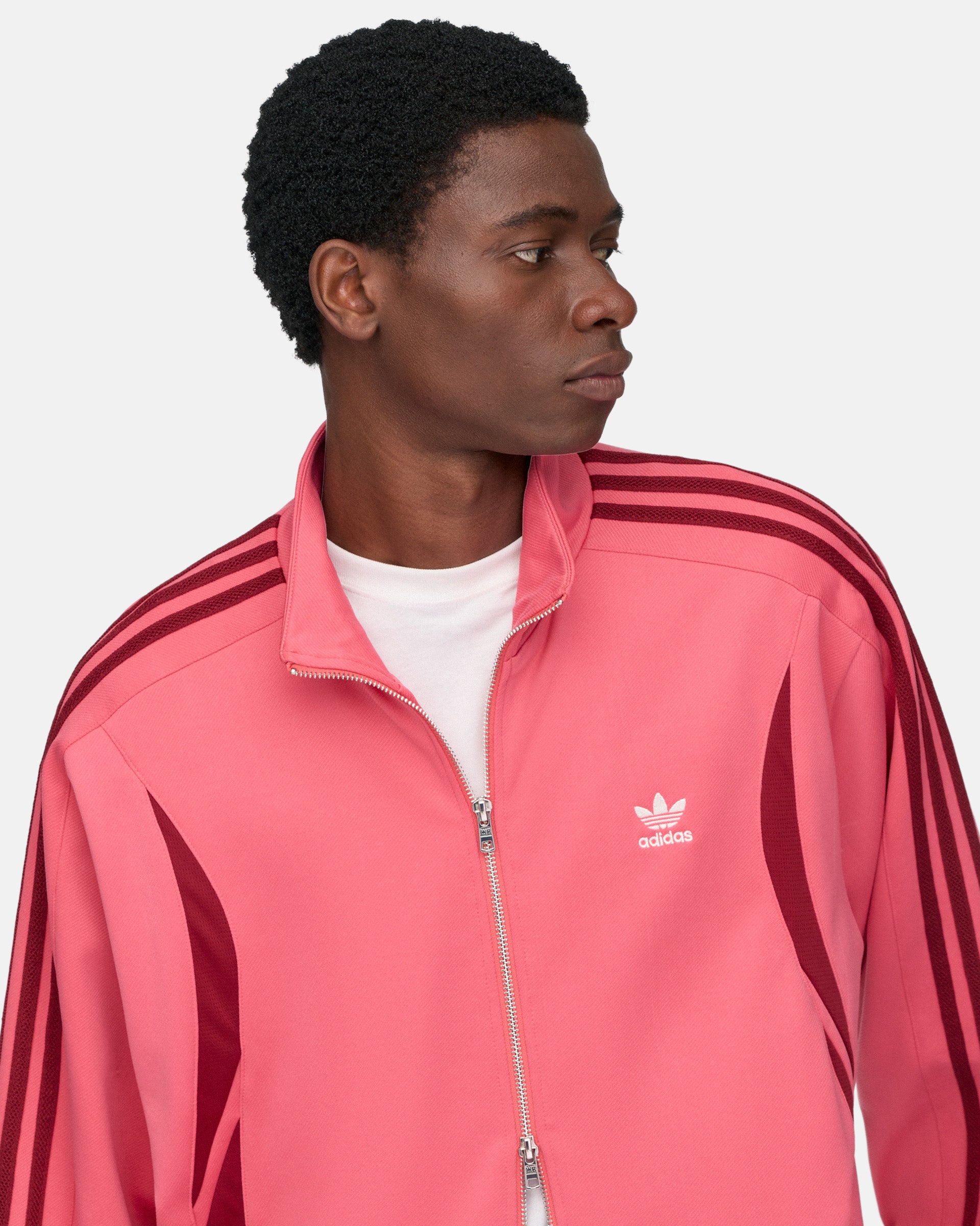 Wales Bonner Track Top in Craft Pink