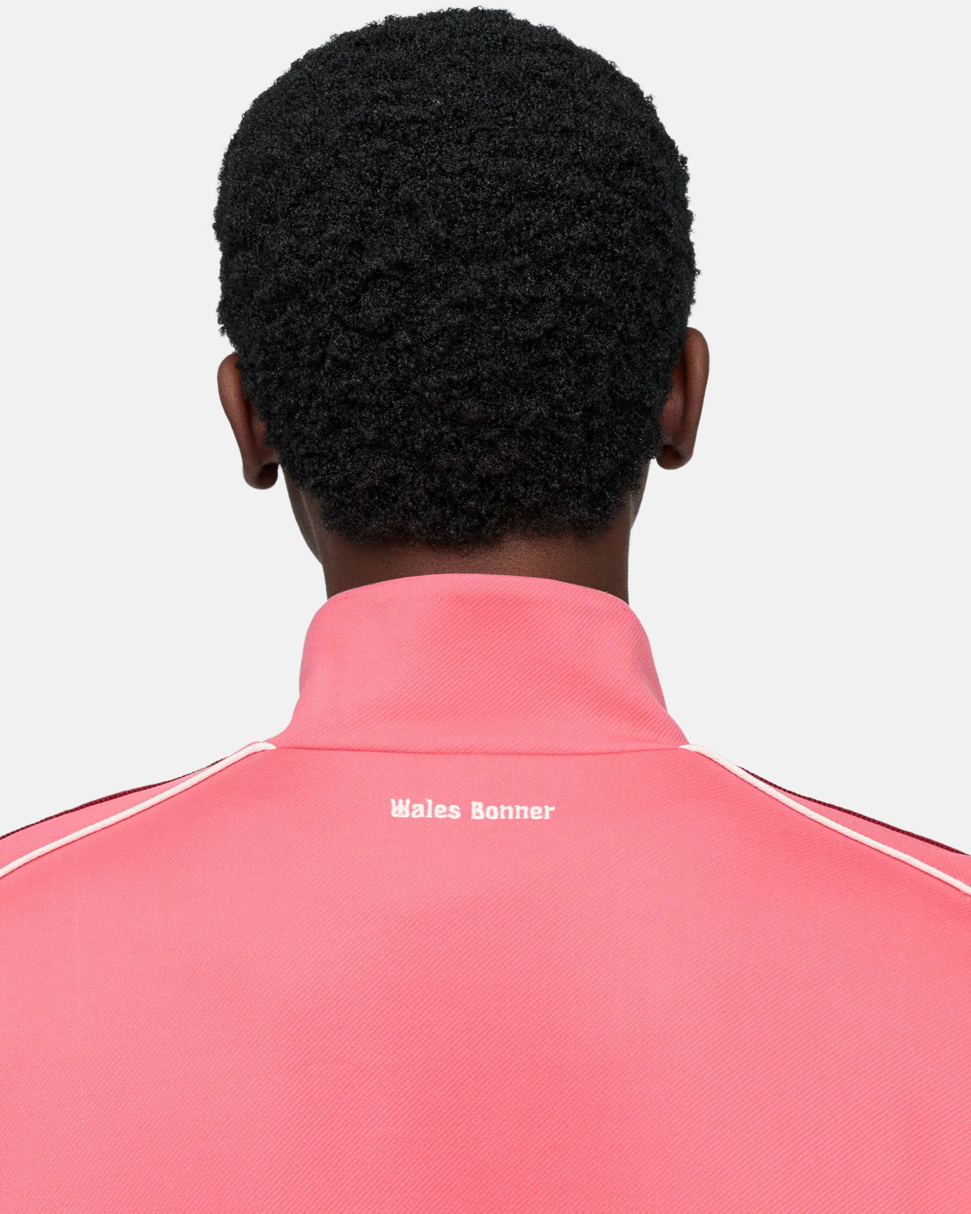 Wales Bonner Track Top in Craft Pink