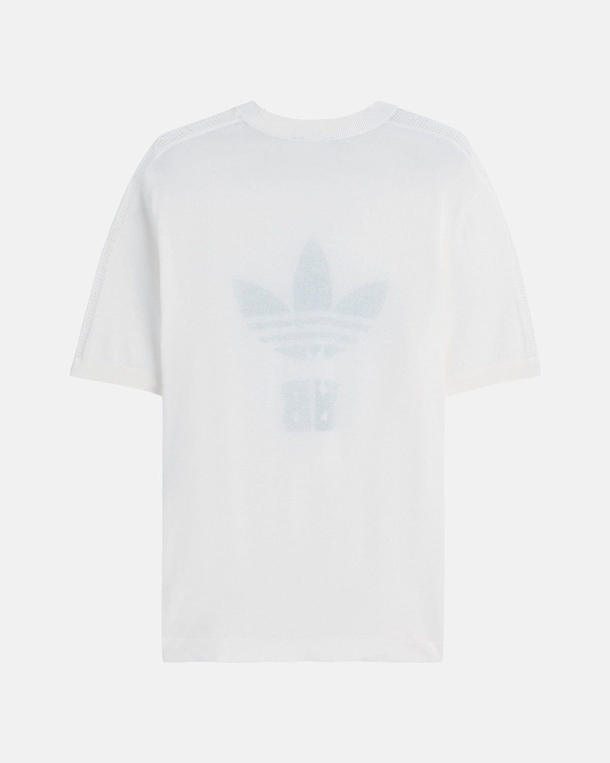 WB Knitted Tee in Cream White