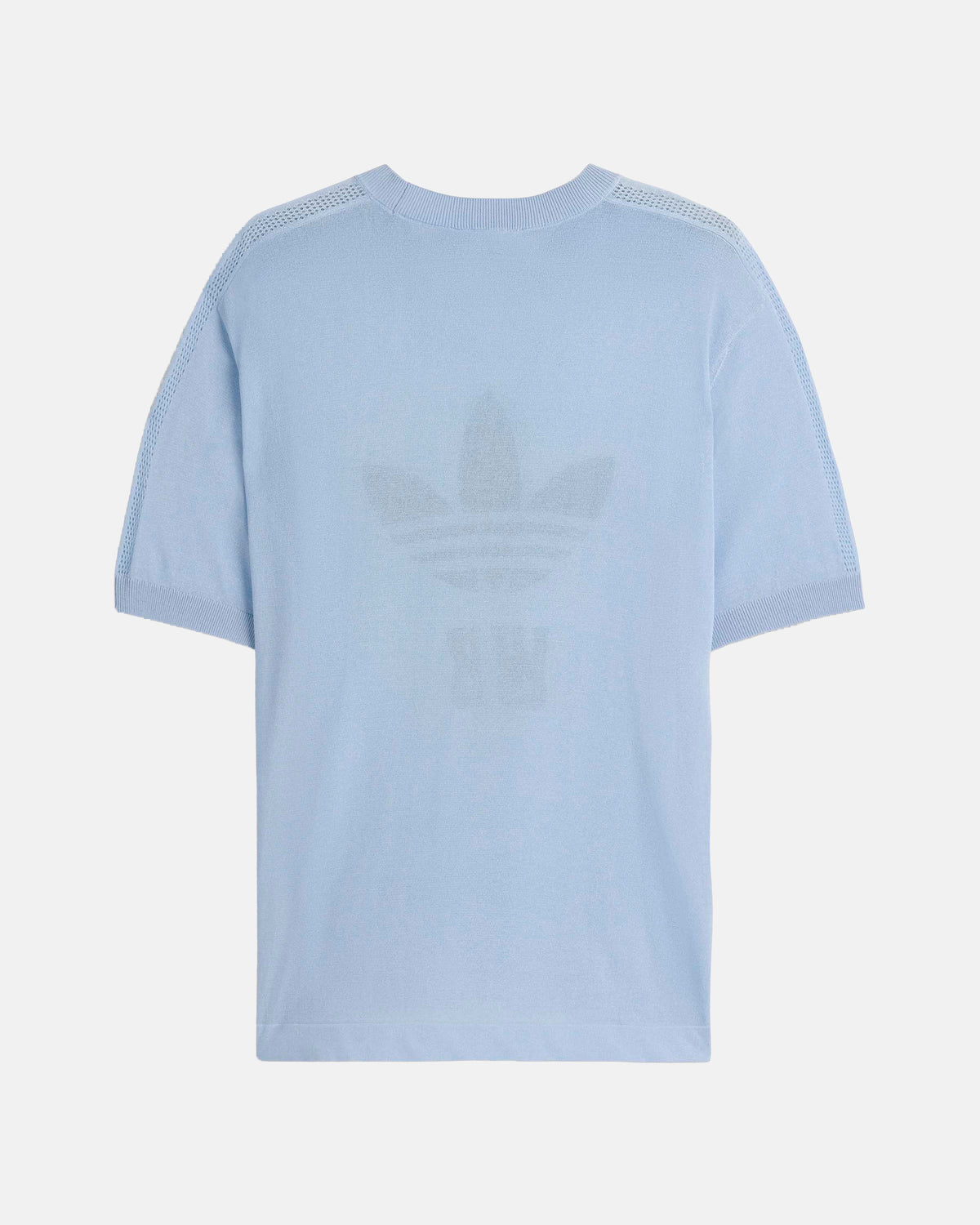 WB Knitted Tee in Sky Blue