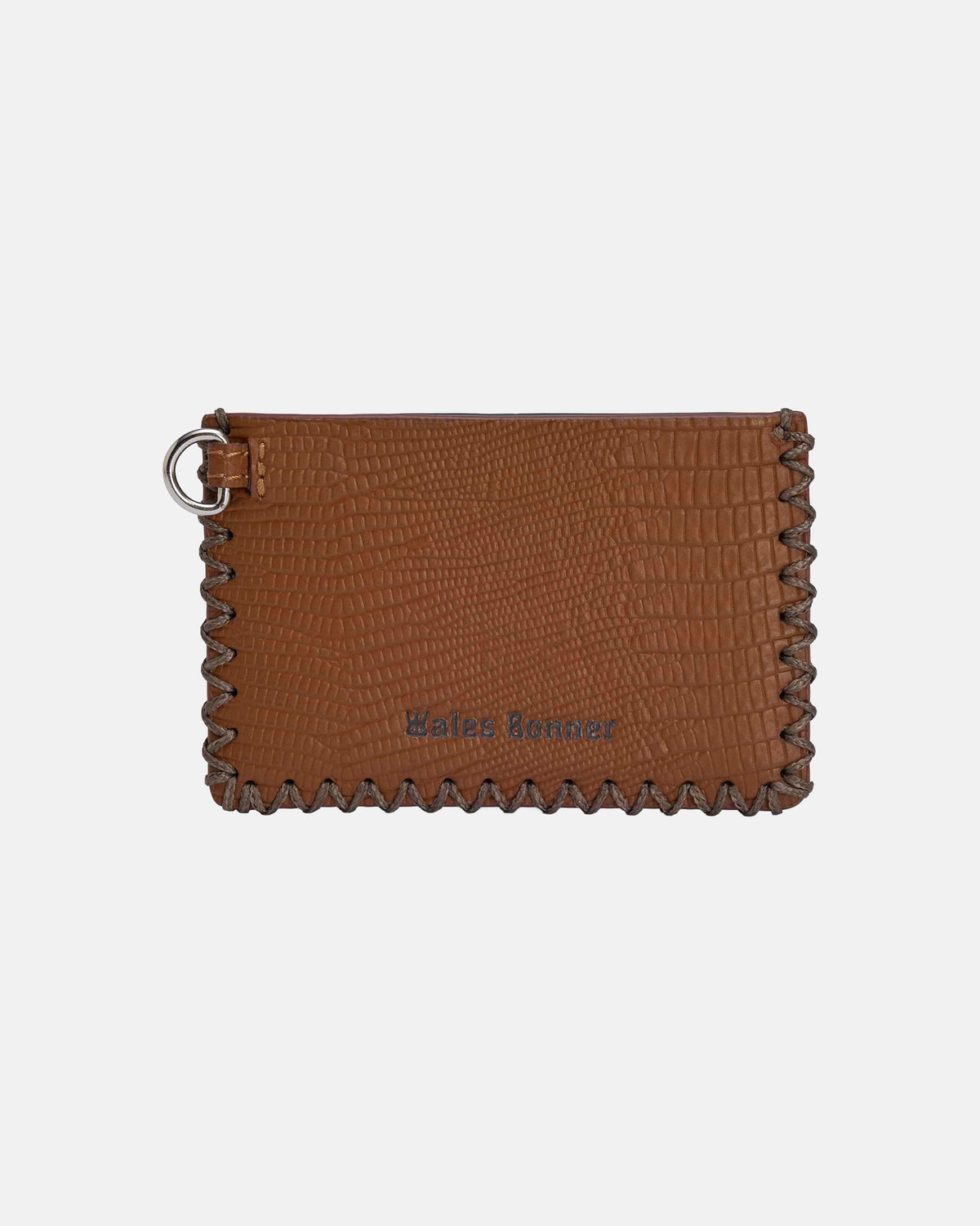 WB Lanyard Wallet in Dark Brown