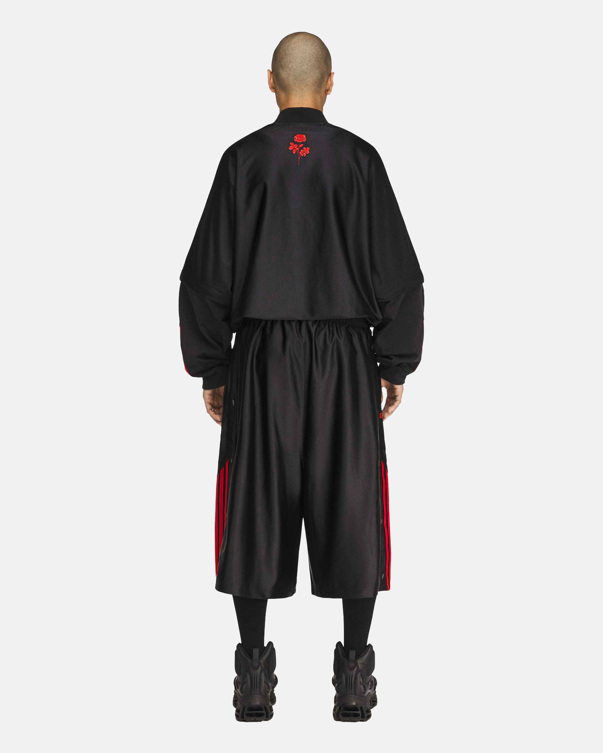 Willy Chavarria Dazzle Shorts in Black
