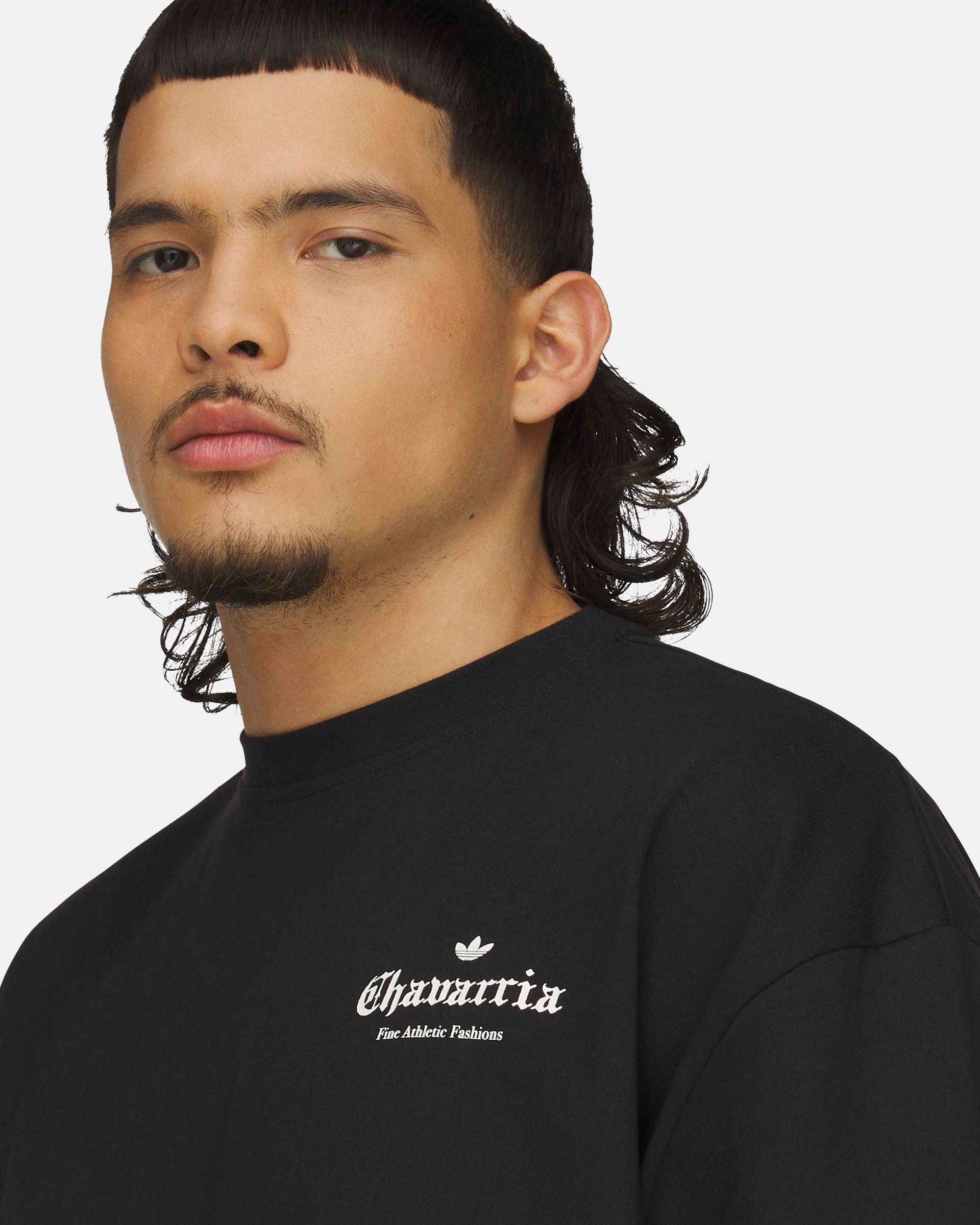 Willy Chavarria Logo SS Tee in Black