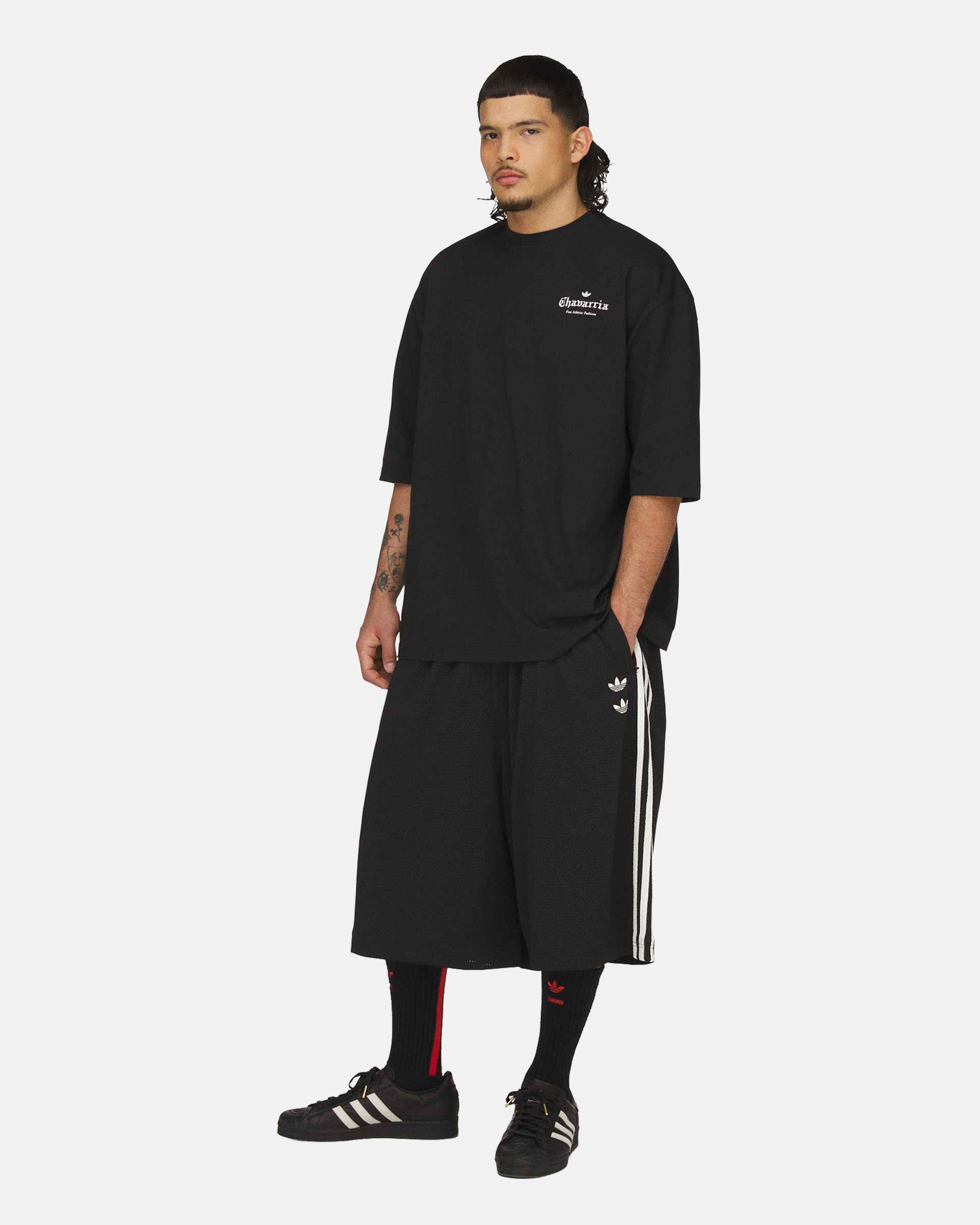 Willy Chavarria Logo SS Tee in Black