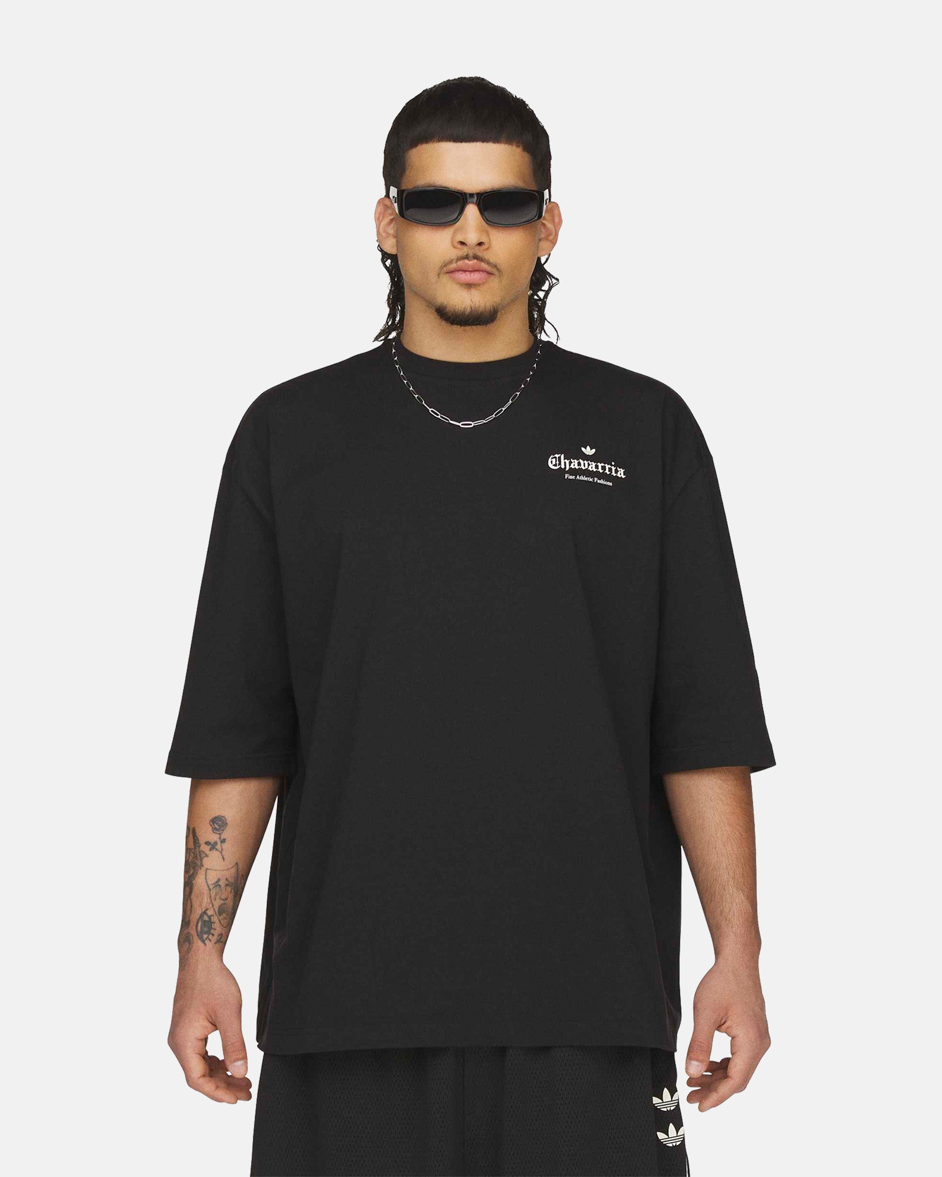 Willy Chavarria Logo SS Tee in Black