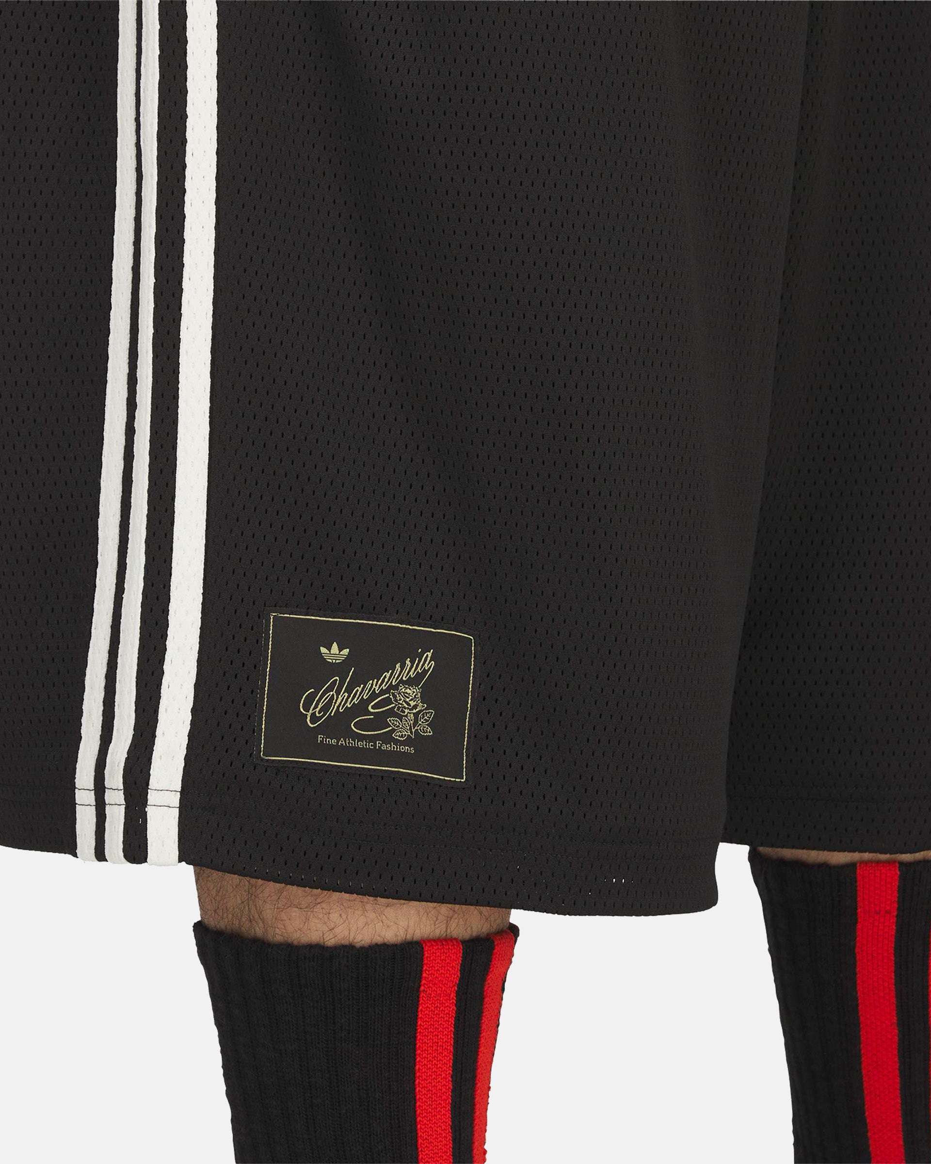 Willy Chavarria Mesh Short in Black
