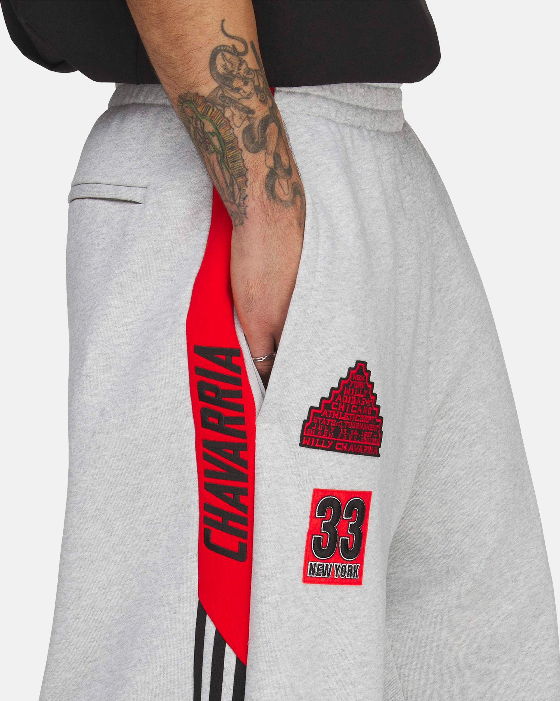 Willy Chavarria NY Sweatpants in Light Grey