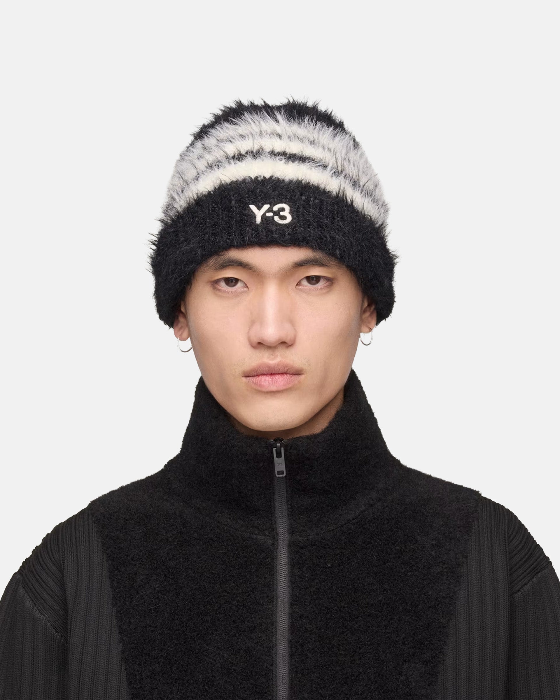 Y-3 3S Beanie in Black
