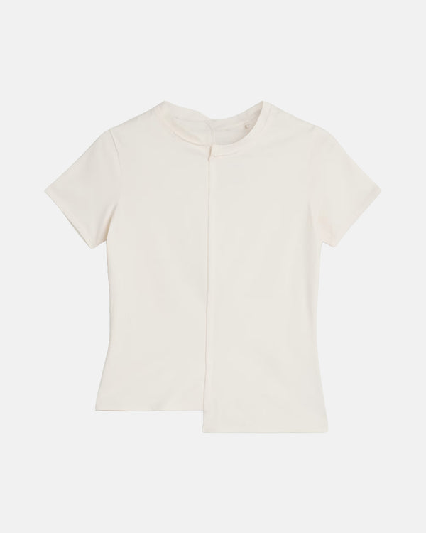 Y-3 Fitted Tee in White