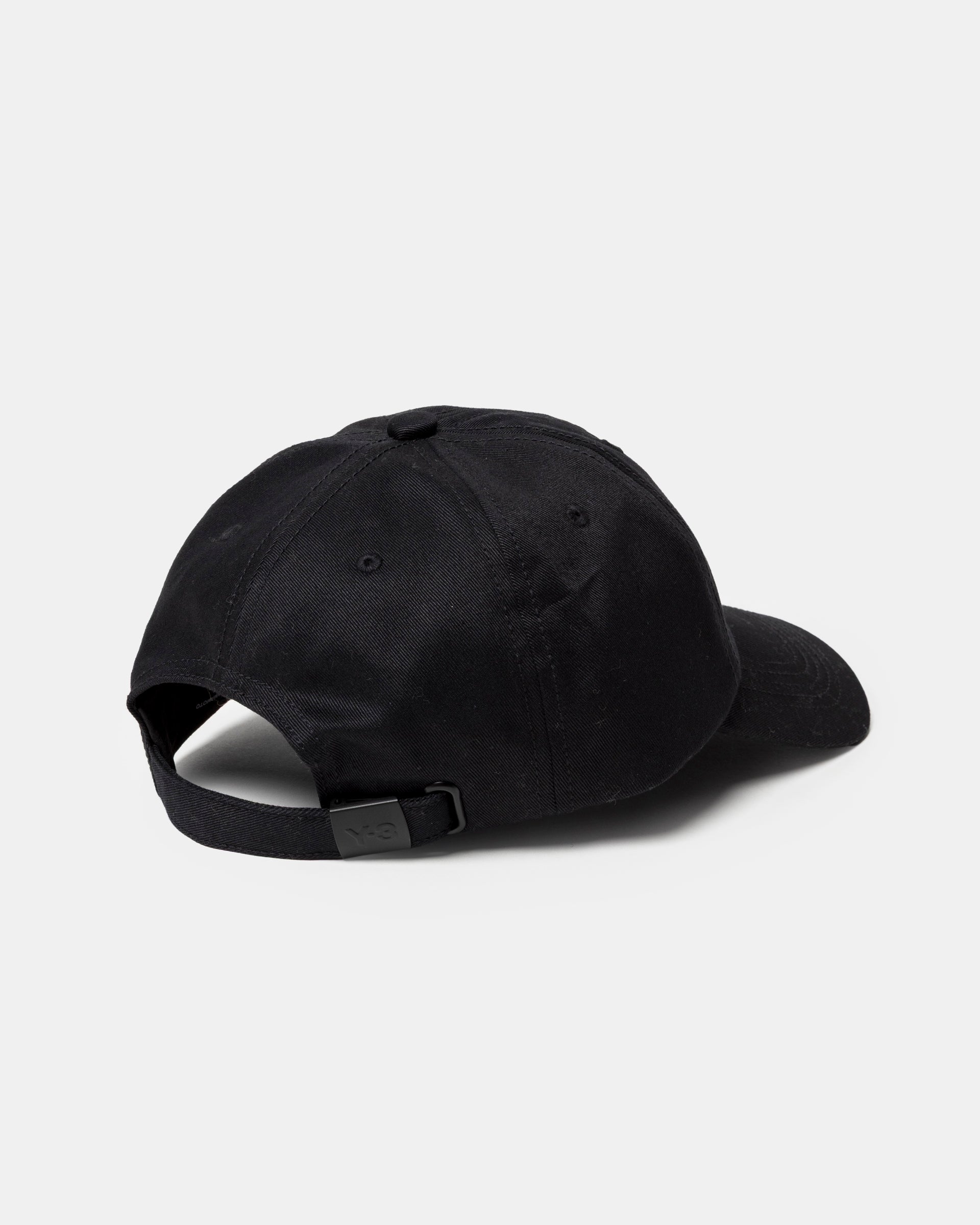 Y-3 Graphic Dad Cap in Black