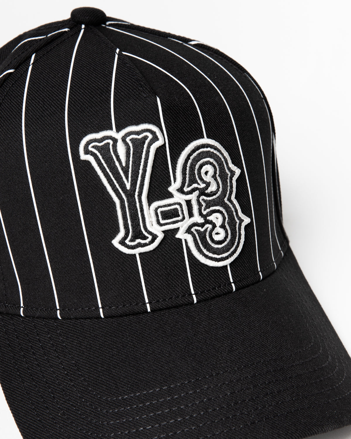 Adidas Y-3 Pinstripe Cap in Black | RODEN GRAY