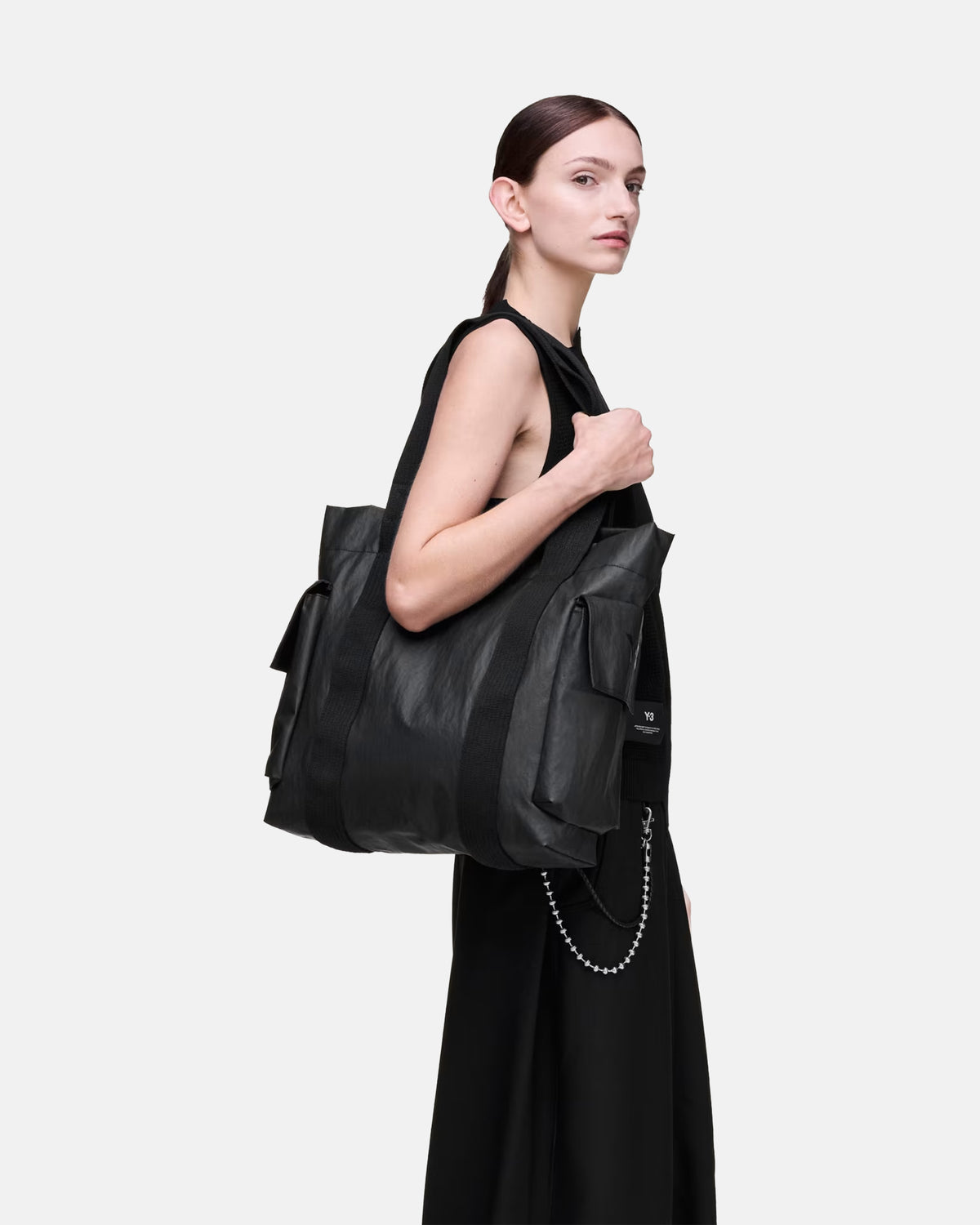 Y-3 Work Tote in Black