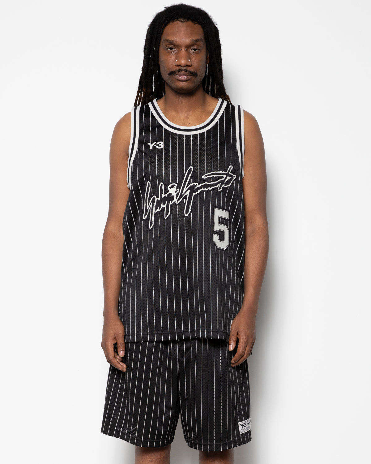 Y-3 Anthony Edwards BBall Jersey in Black