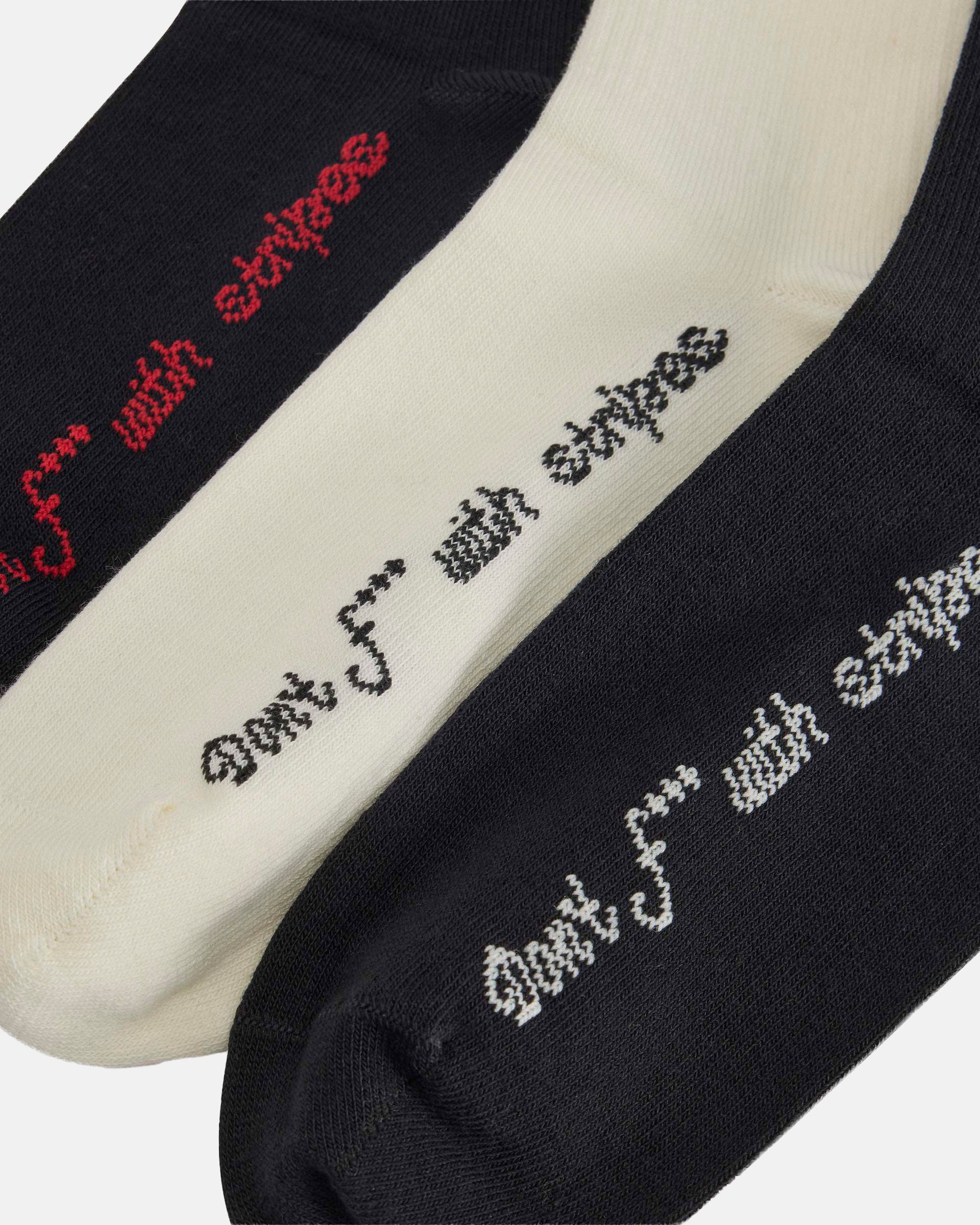 Adidas by AVAVAV Knee Socks in Black Multi