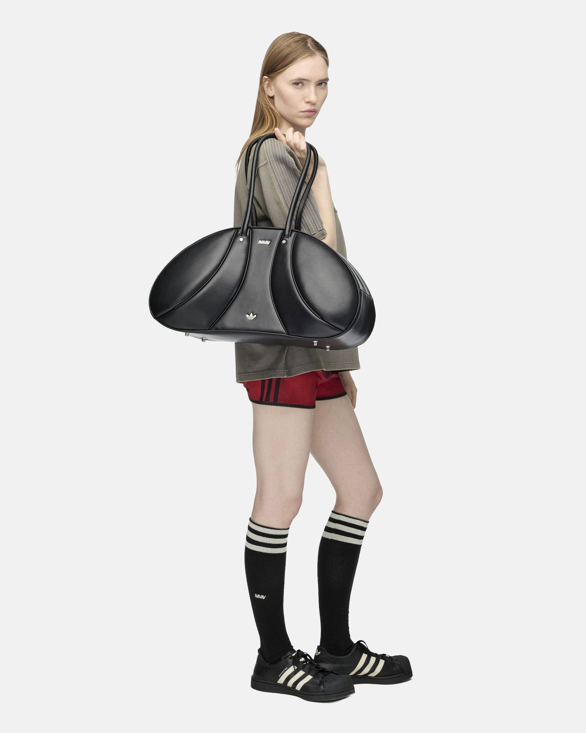 Adidas by AVAVAV Sculpted Bag in Black