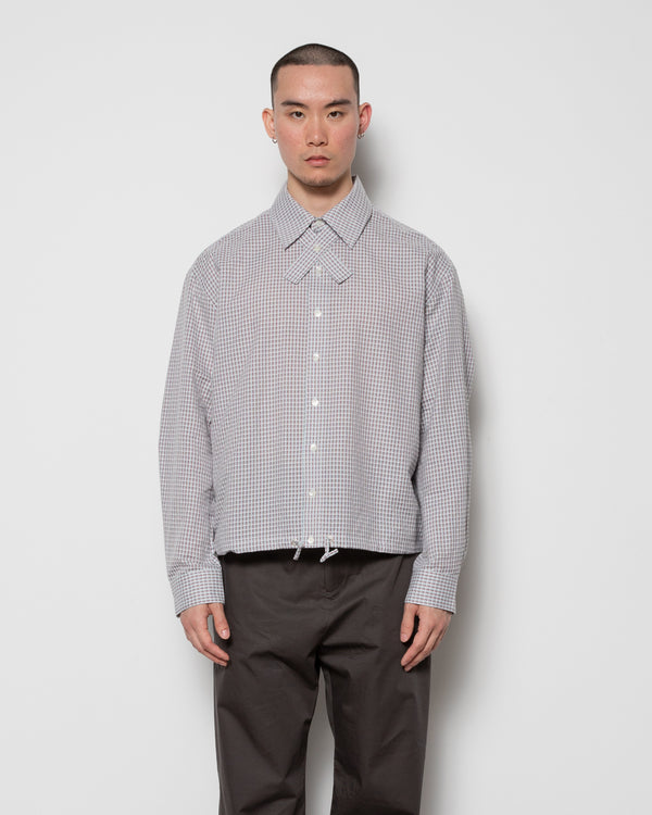 Cros Shirt in Light Blue Plaid