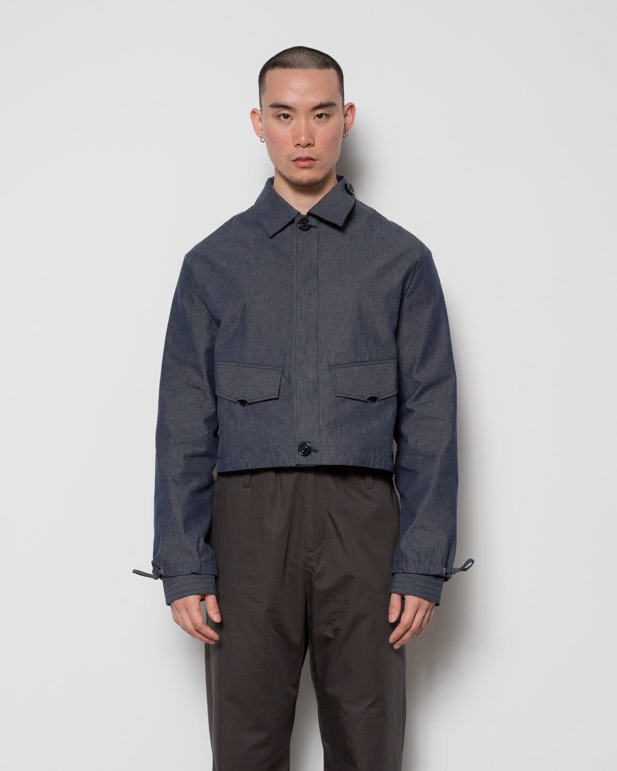 Delan Jacket in Denim Blue