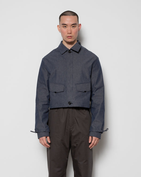Delan Jacket in Denim Blue
