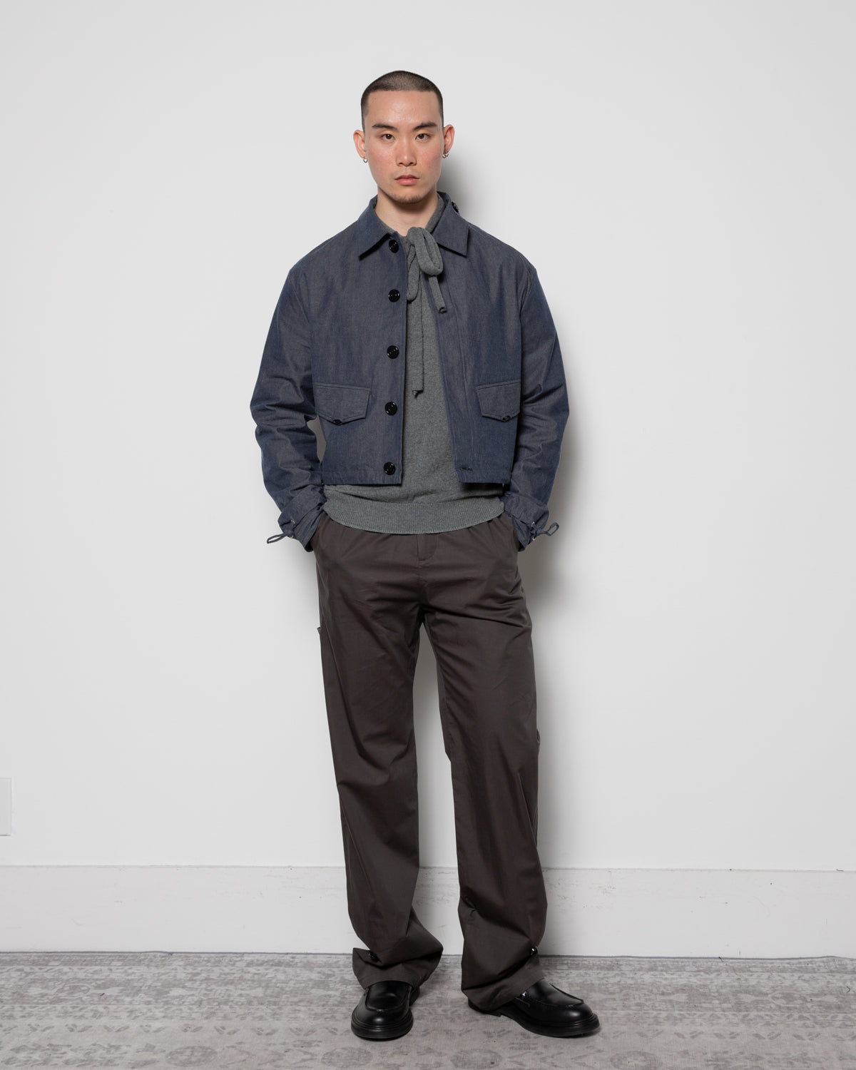 Len Sweater in Grey