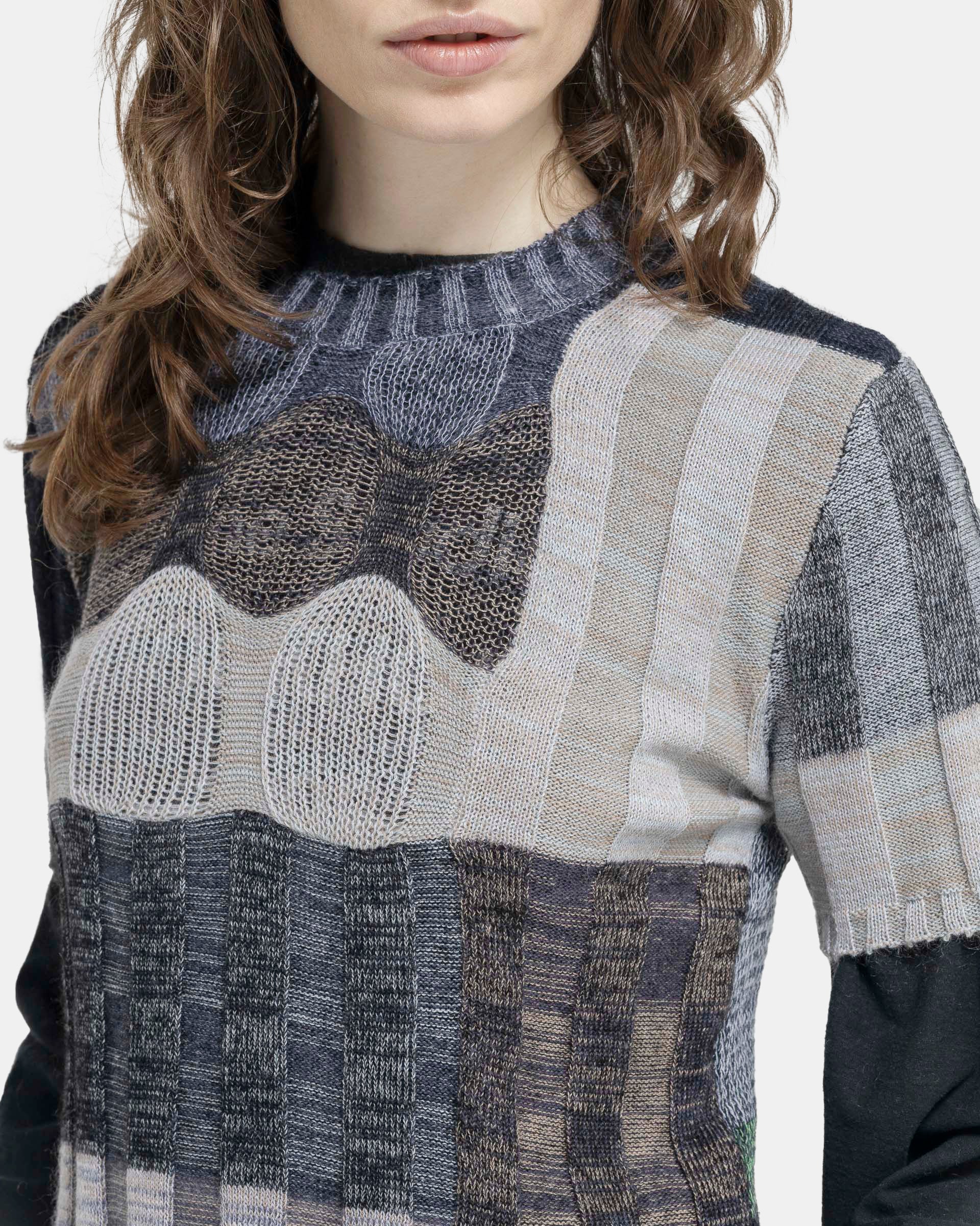 Aurora Knit T-Shirt in Fumes