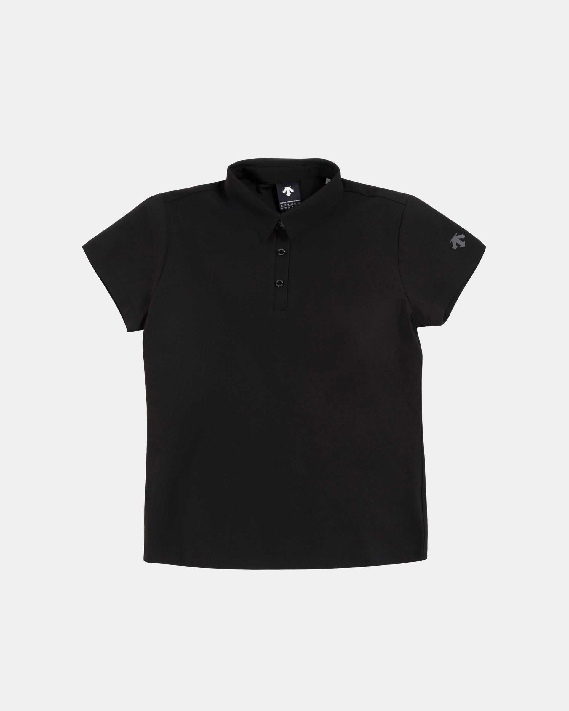 Back Logo S/S Shirt in Black