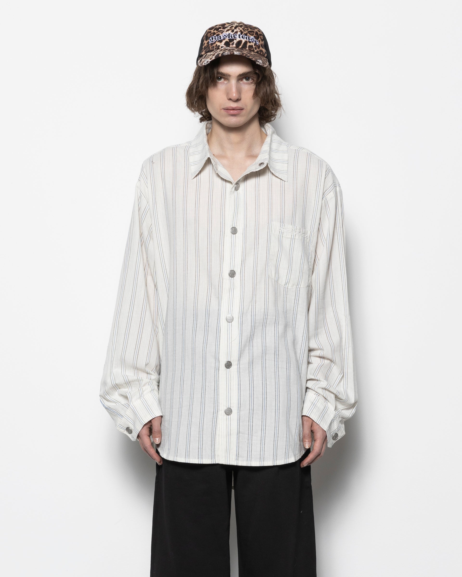 Alleyway Evening Shirt in White