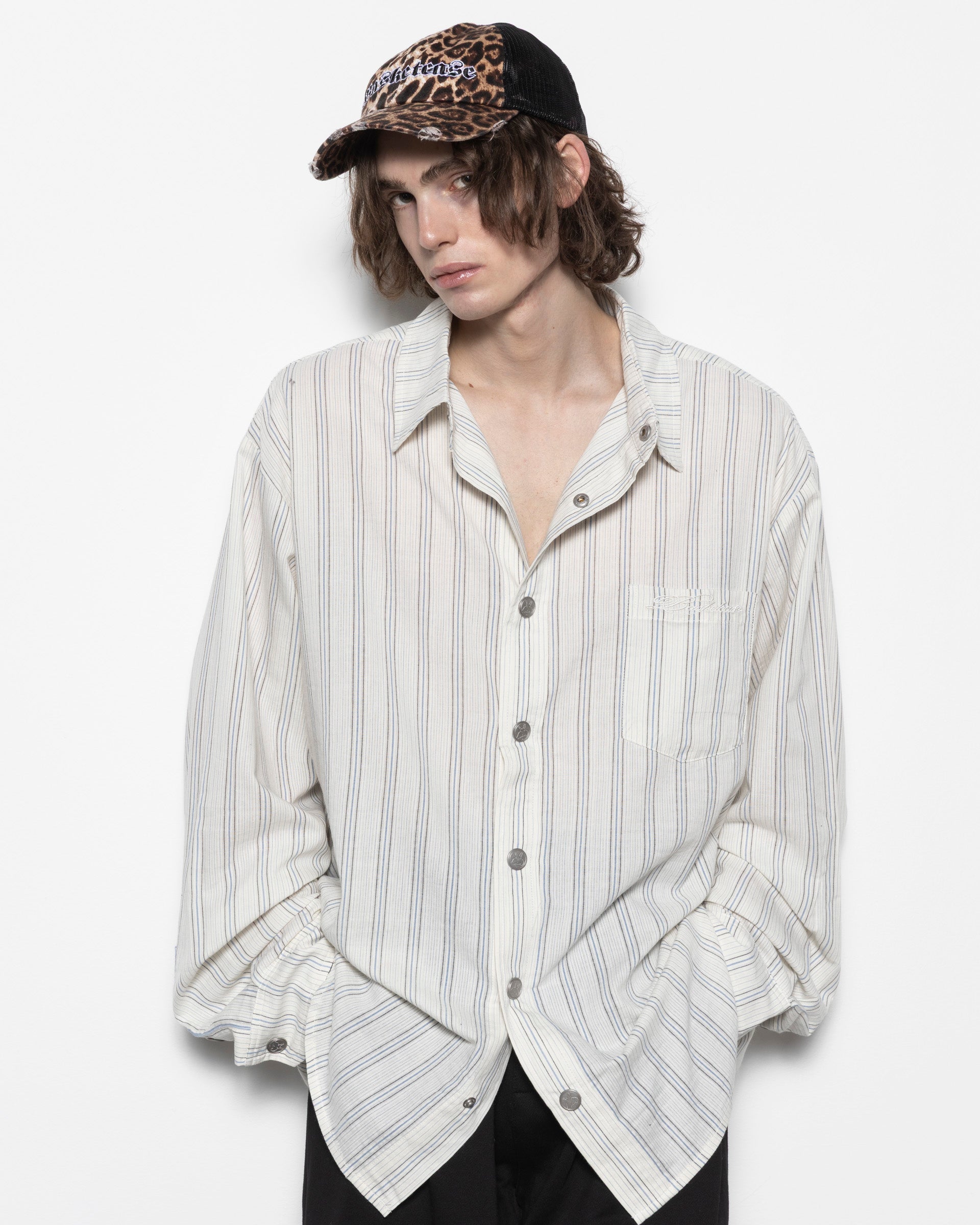Alleyway Evening Shirt in White