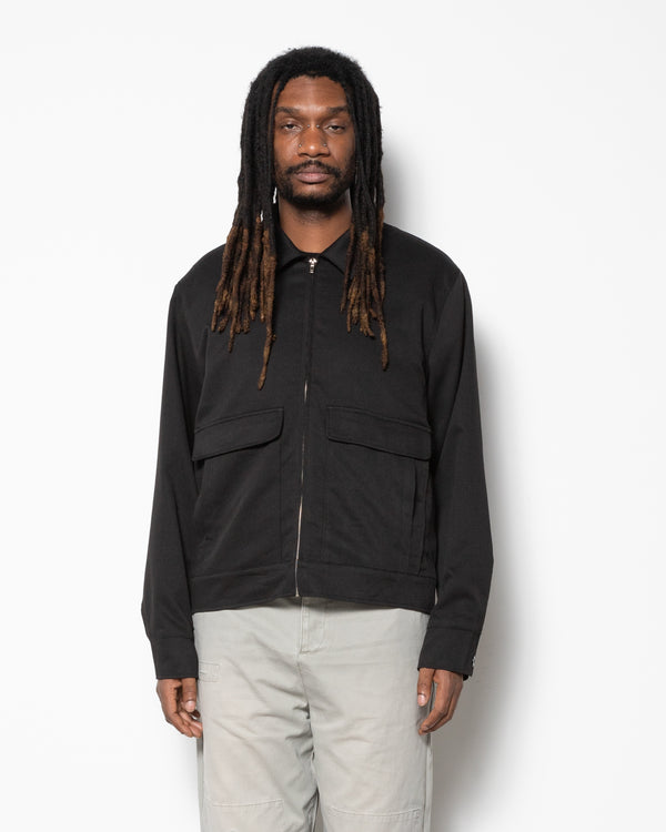 BigMac Silk Lined Jacket in Jet Black